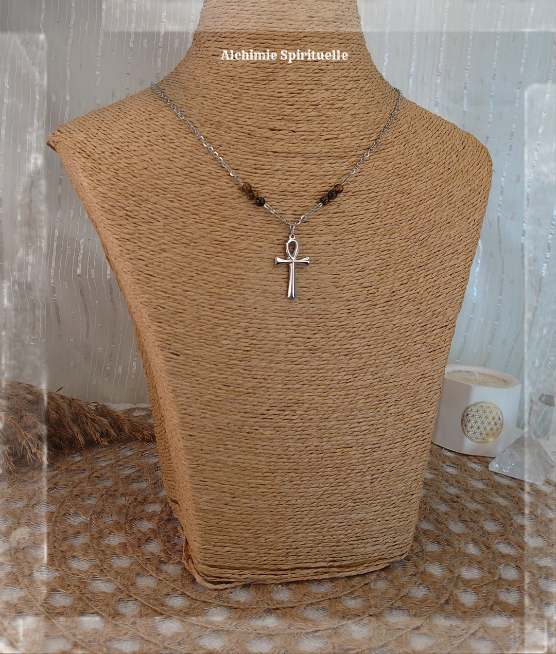 Collier Croix Égyptienne