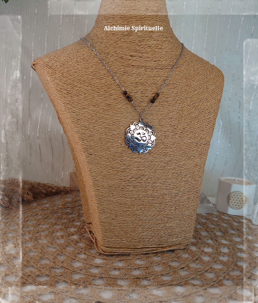 Collier Mandala Aum 