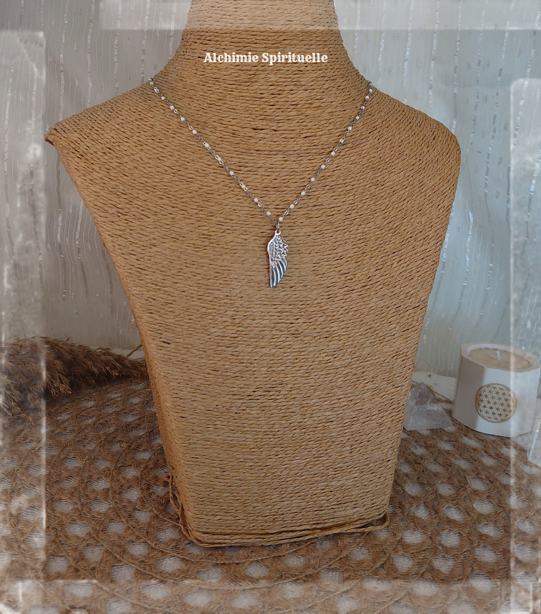 Collier Aile Ange Gardien