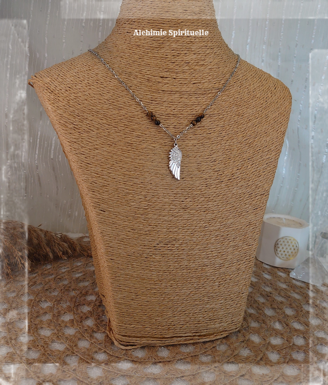 Collier Aile Ange Gardien