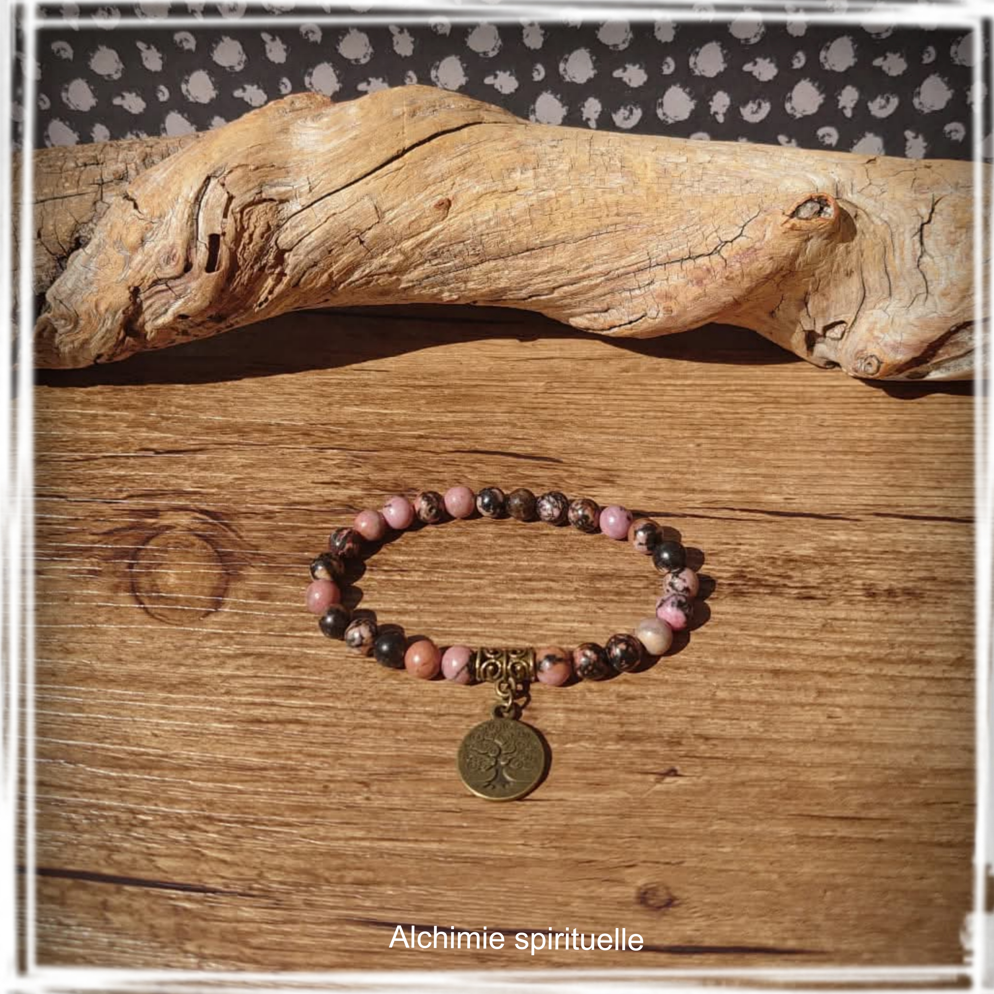 Bracelet Rhodonite (6mm)