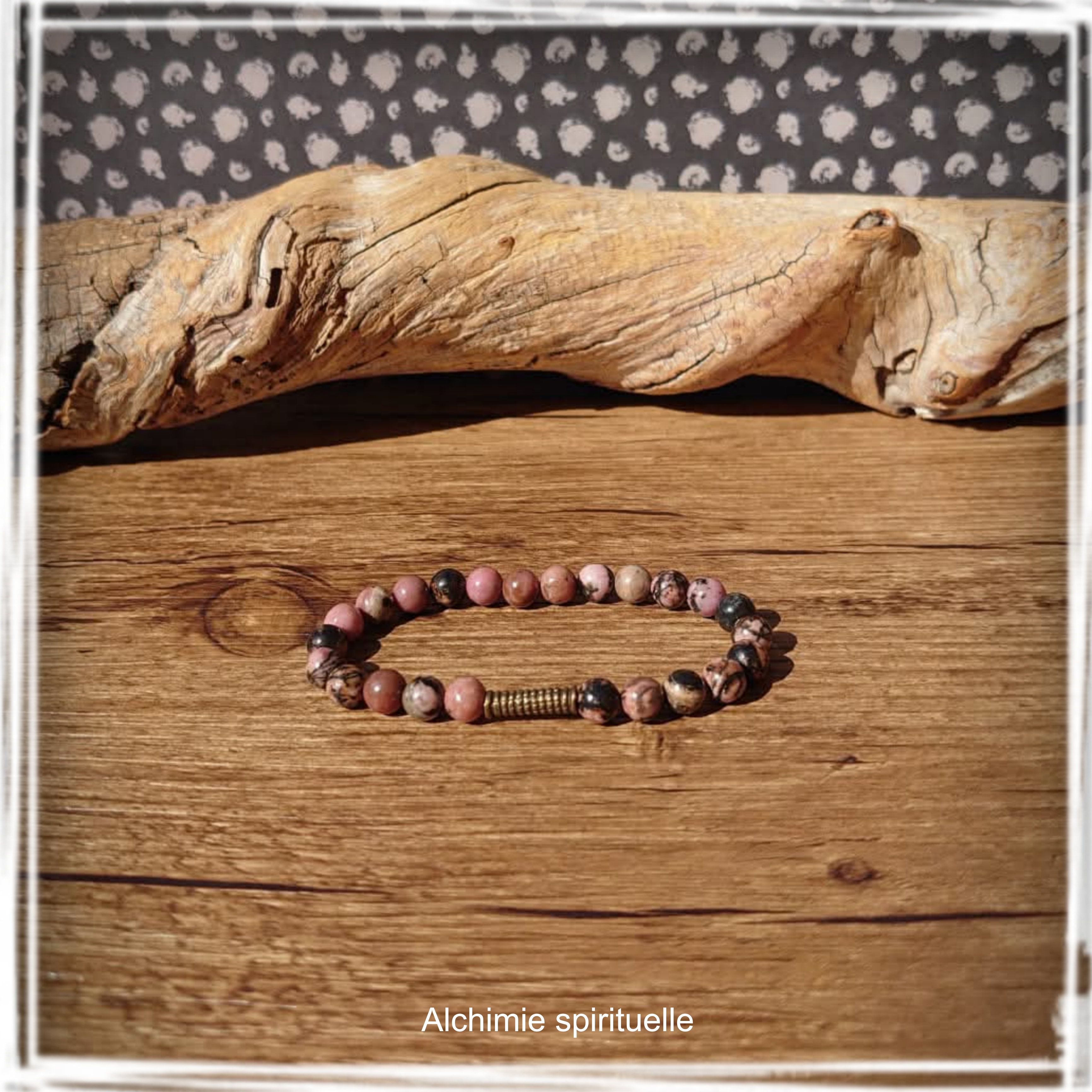 Bracelet Rhodonite (6mm)