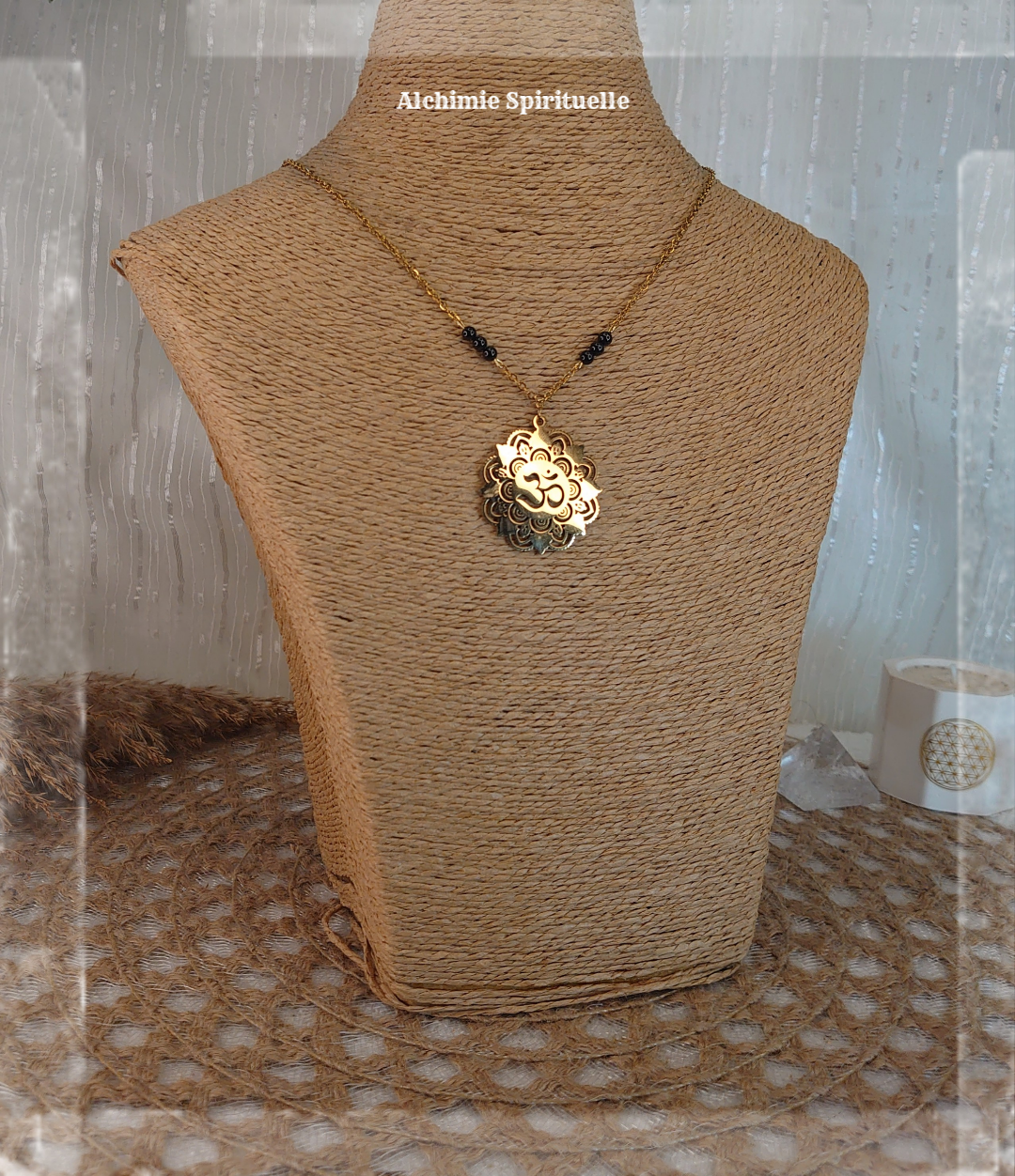 Collier Mandala Aum 