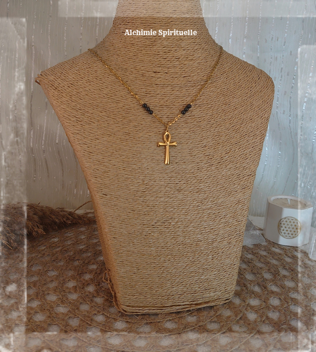 Collier Croix Égyptienne 