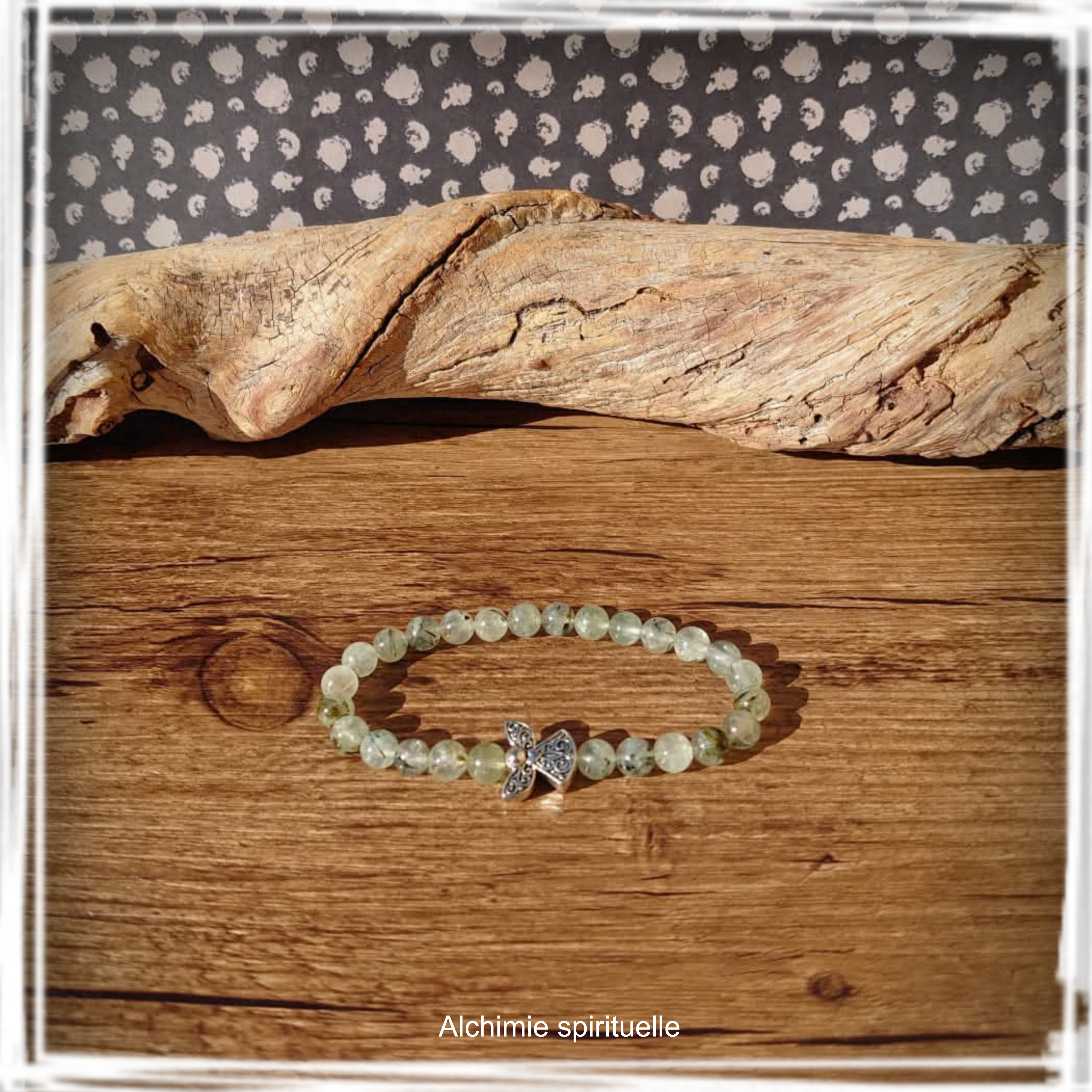 Bracelet Préhnite (6mm)