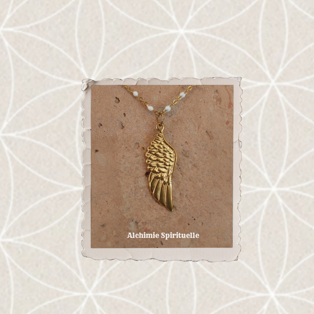 Collier Aile Ange Gardien