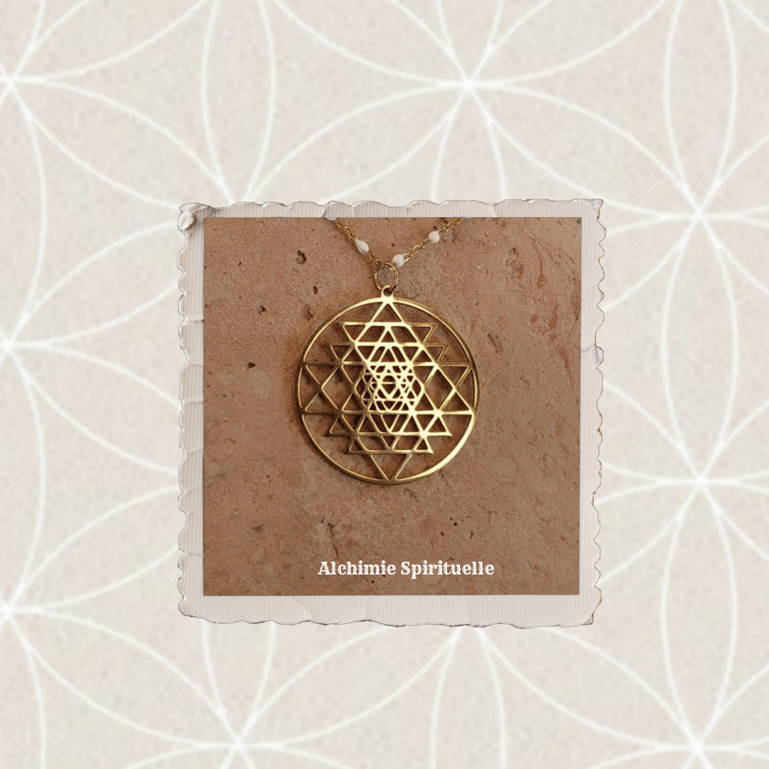 Collier Sri Yantra