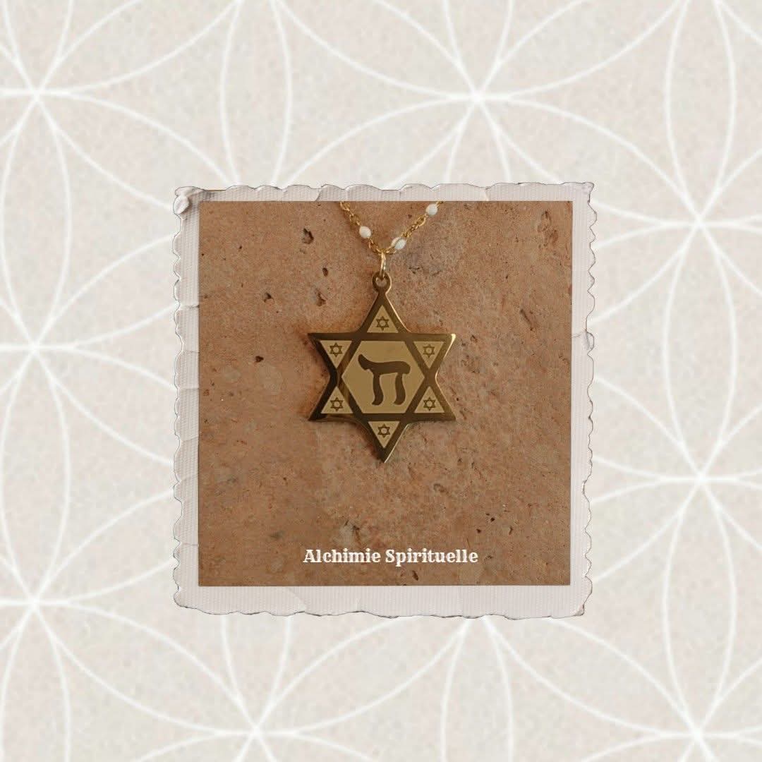 Collier Croix de David