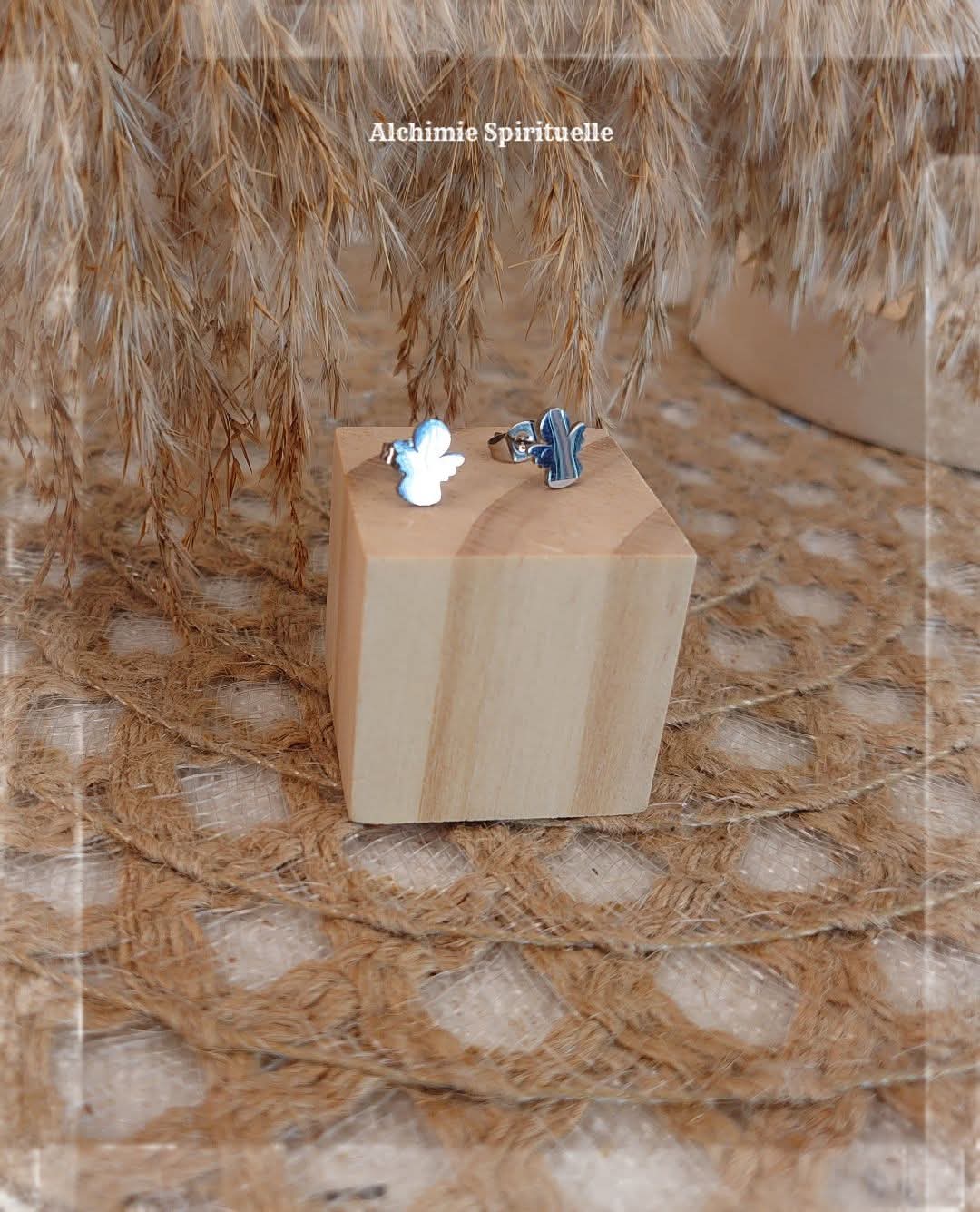 Boucles d'oreilles Ange Gardien