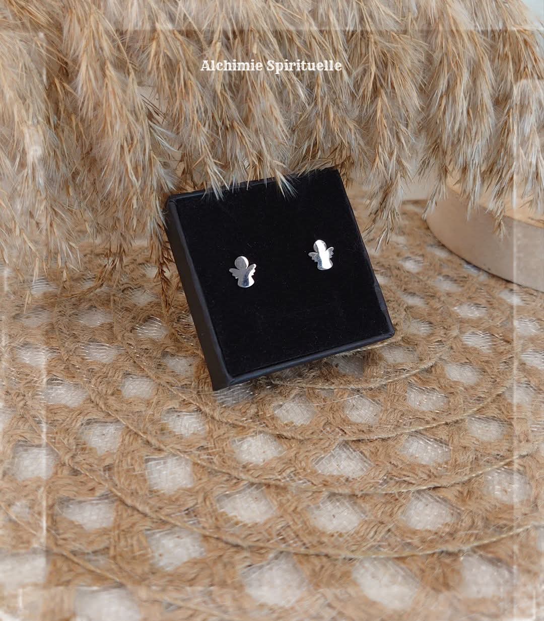 Boucles d'oreilles Ange Gardien