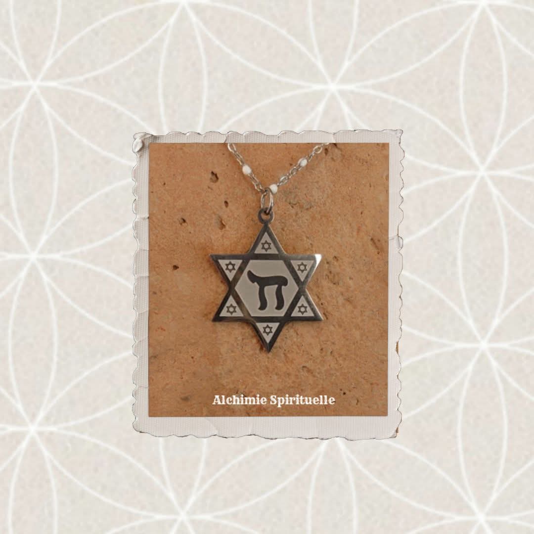 Collier Croix de David