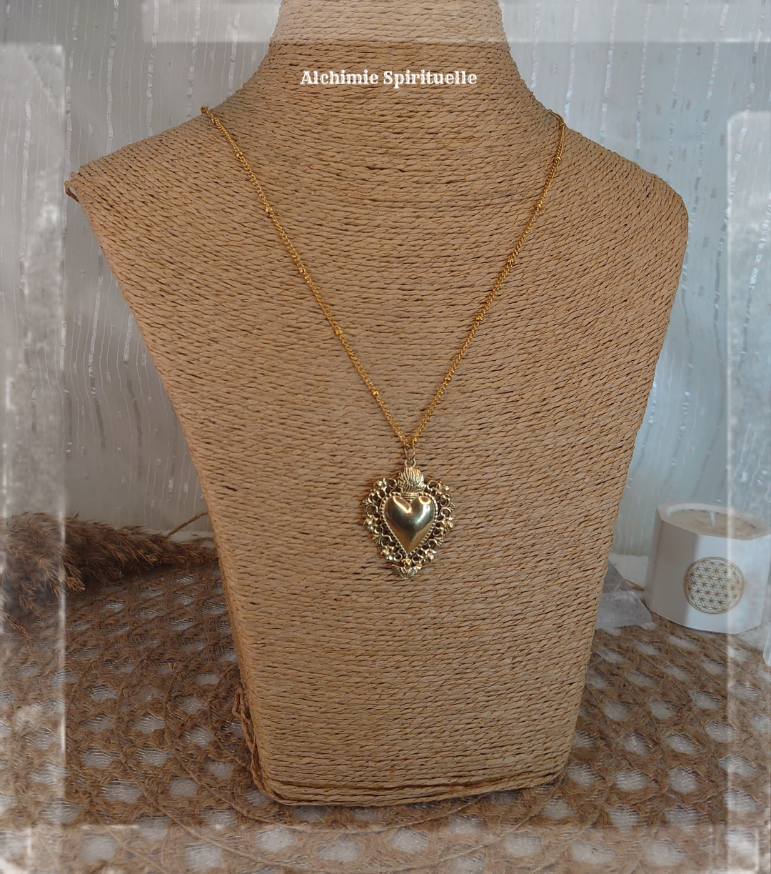 Collier Cœur Sacré