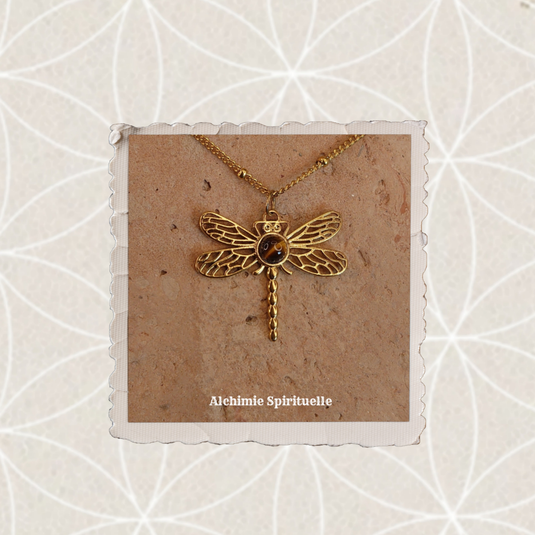 Collier Libellule 