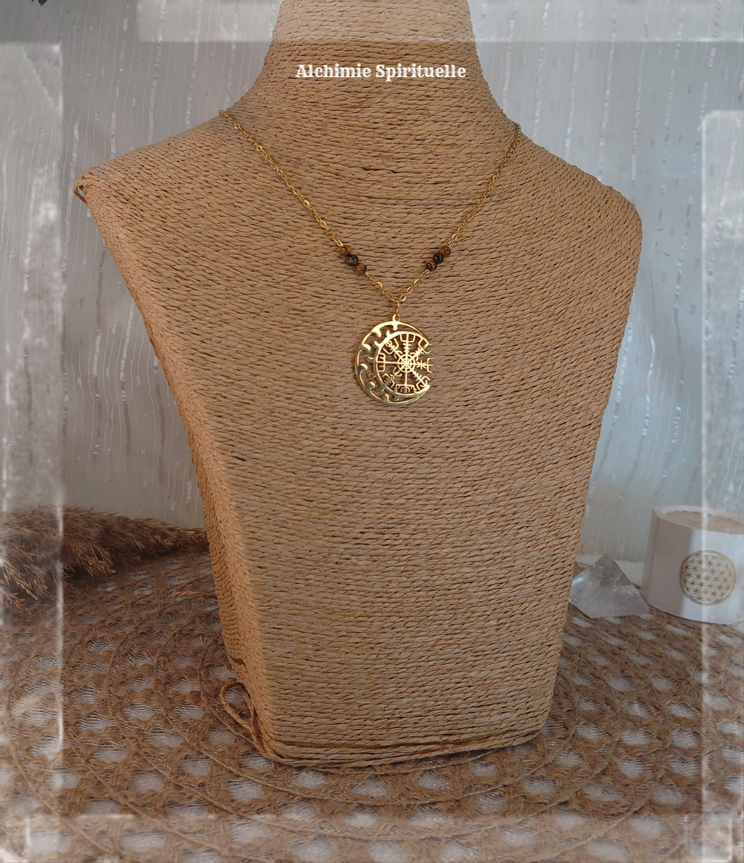 Collier Lune Vegvisir