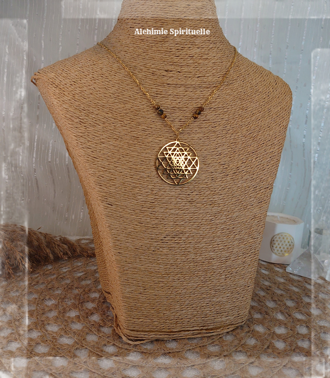 Collier Sri Yantra