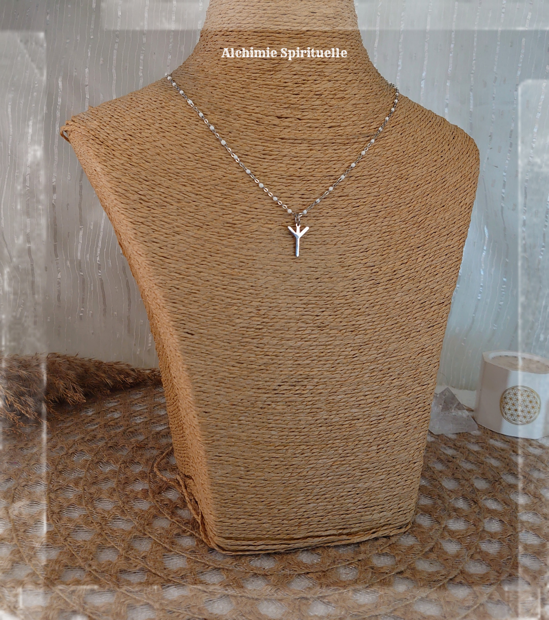 Collier Rune Algiz