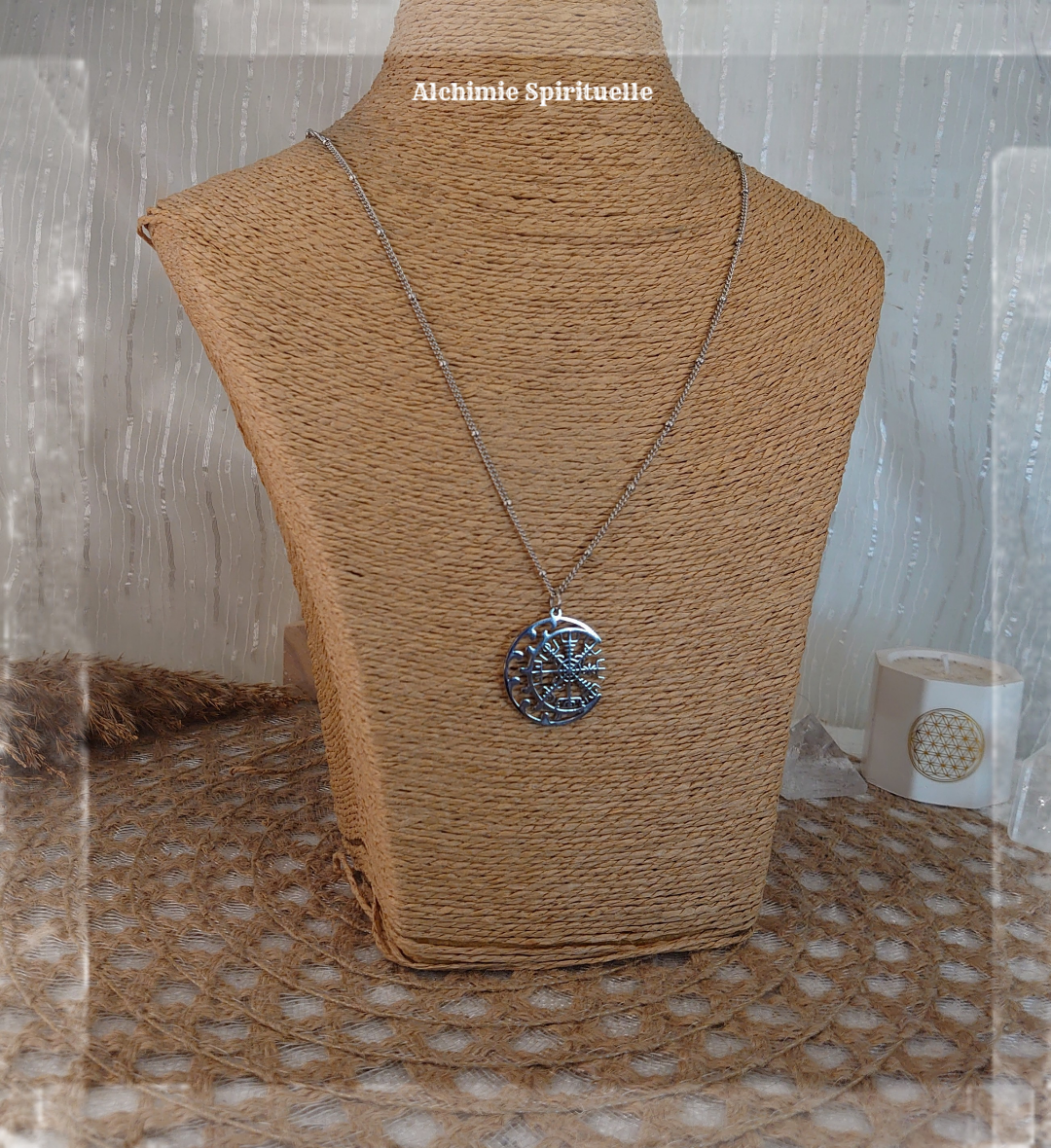 Collier Lune Vegvisir