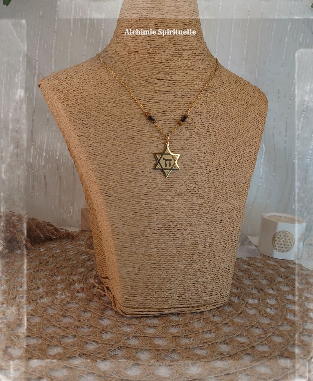 Collier Croix de David