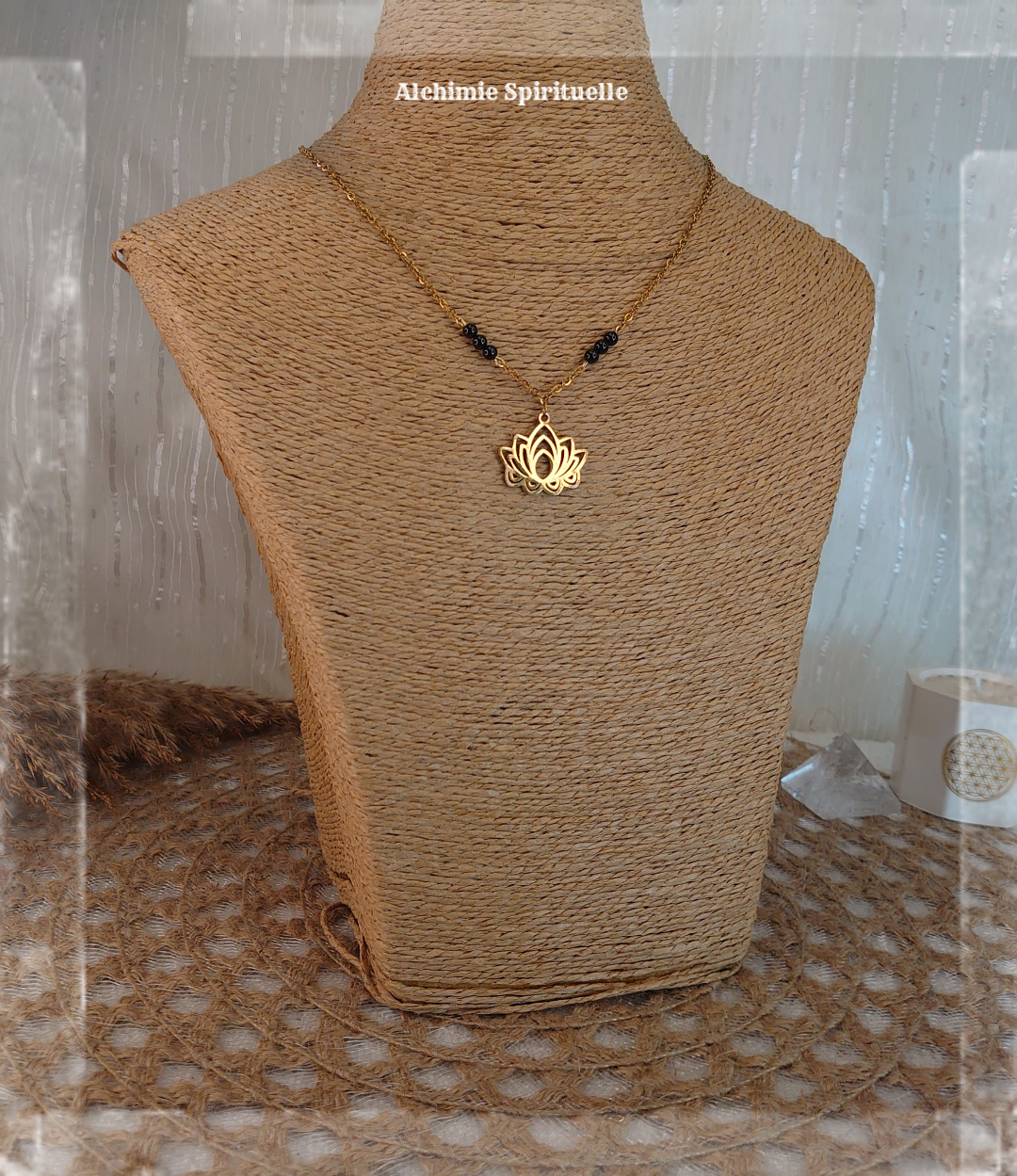 Collier Fleur de Lotus 