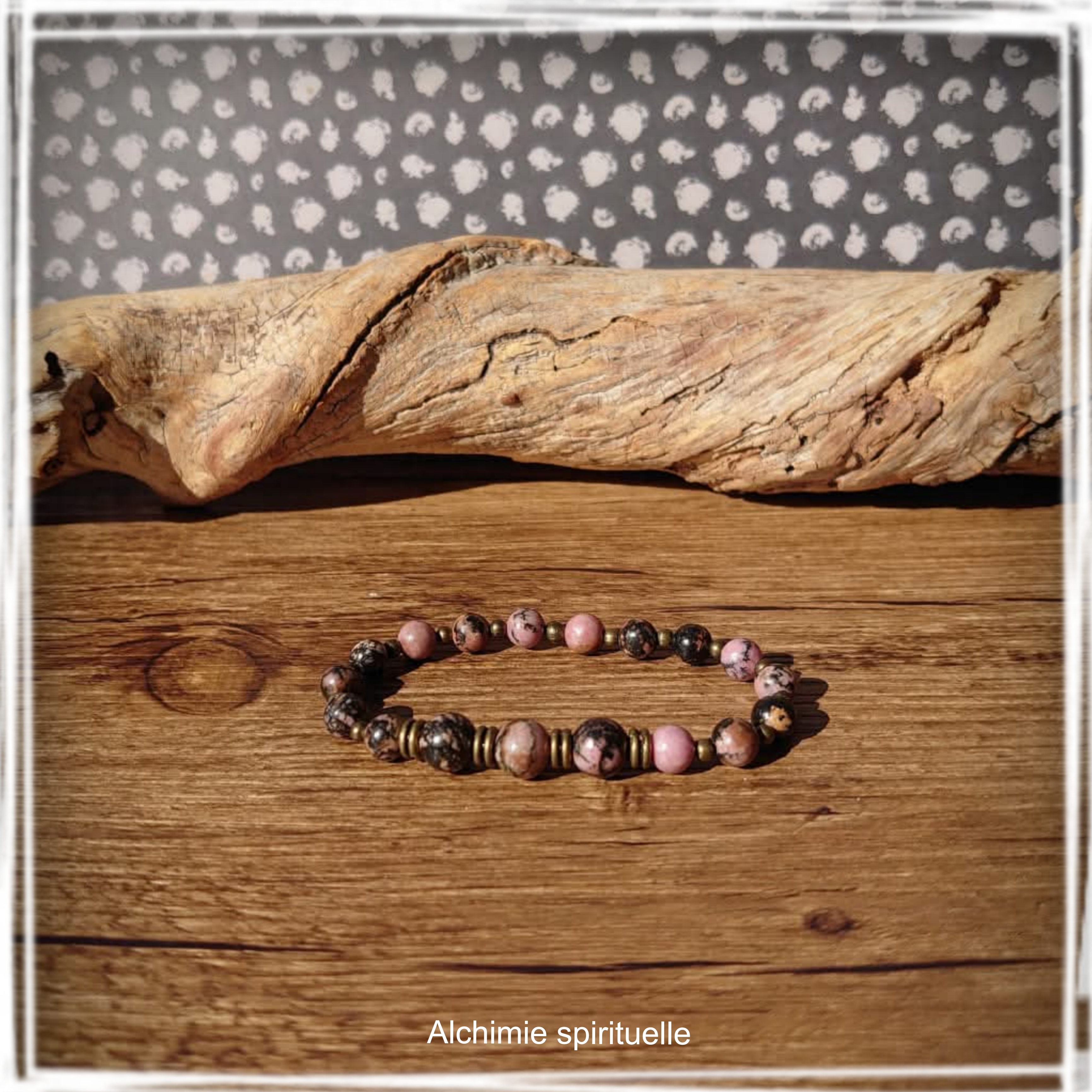 Bracelet Rhodonite (6mm)
