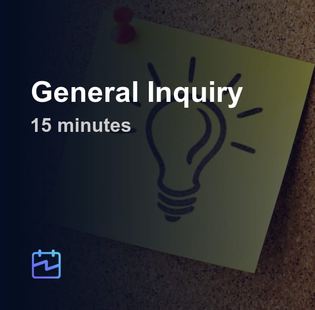 general Inquiry استفسار عام