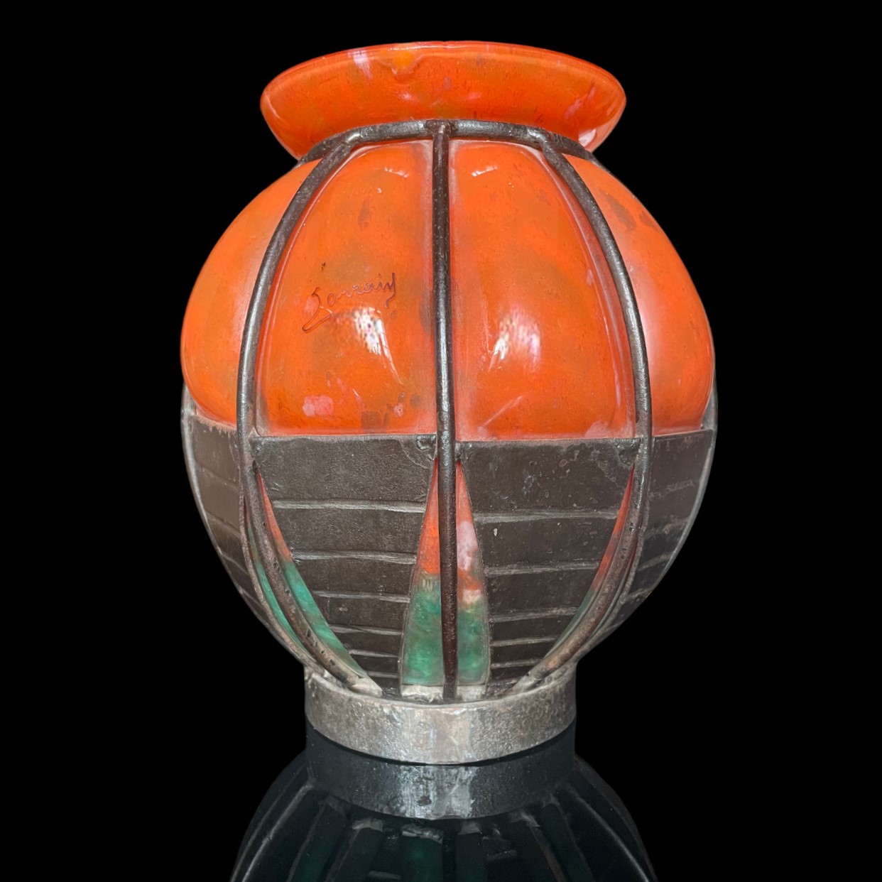 Vase Lorrain Daum vers 1920-1936