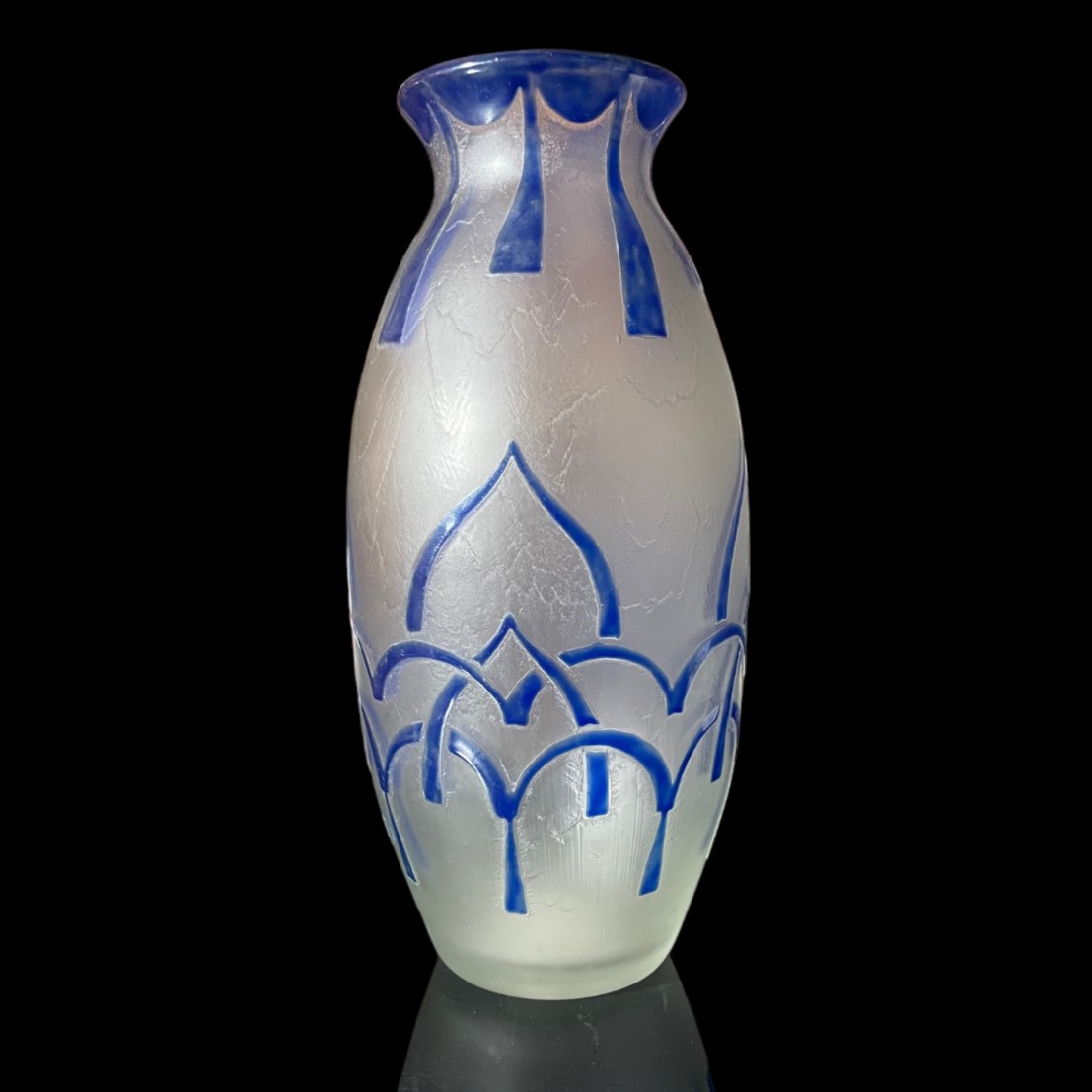 Vase balustre Legras