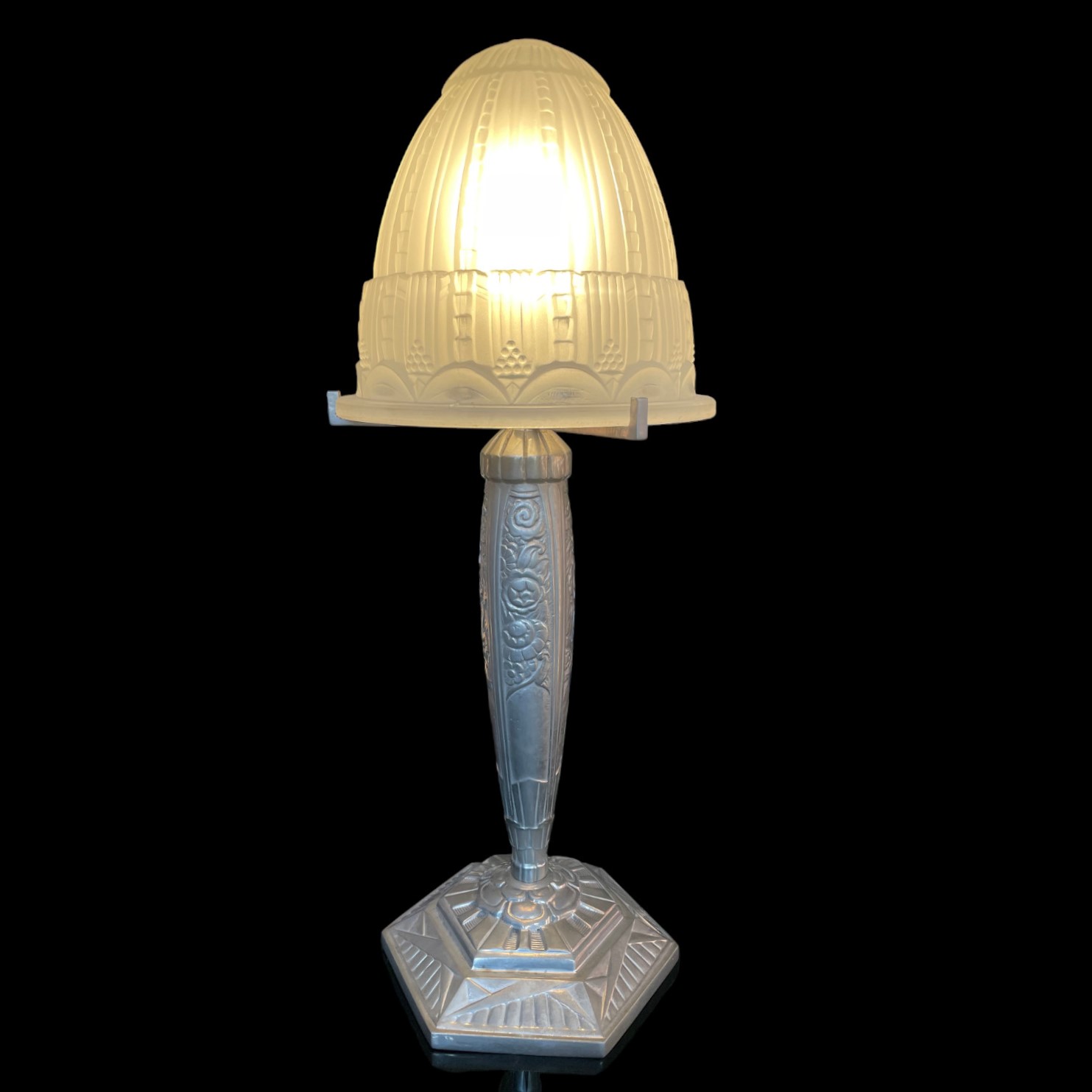 Lampe Muller Freres Art Déco