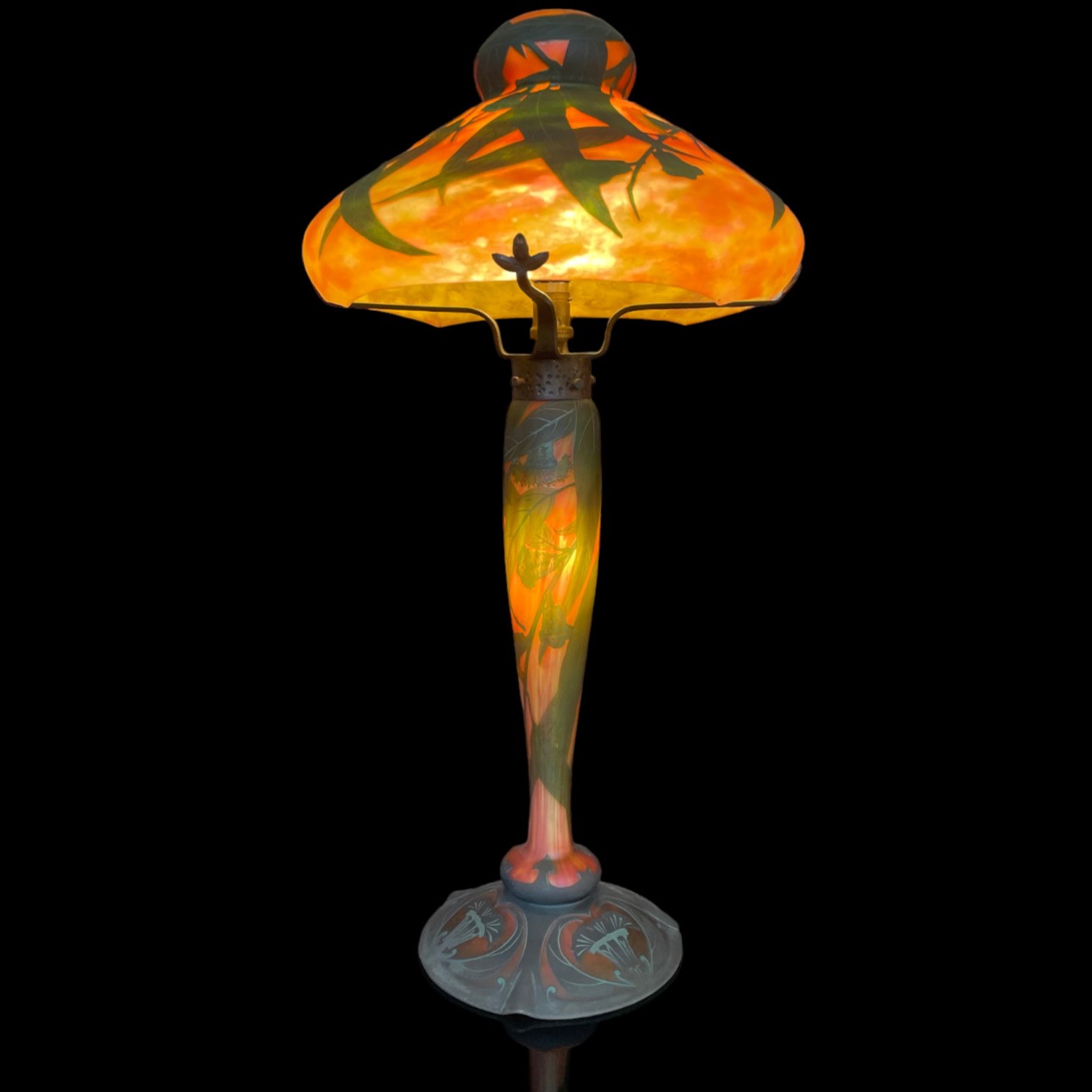 Lampe Daum à l'eucalyptus