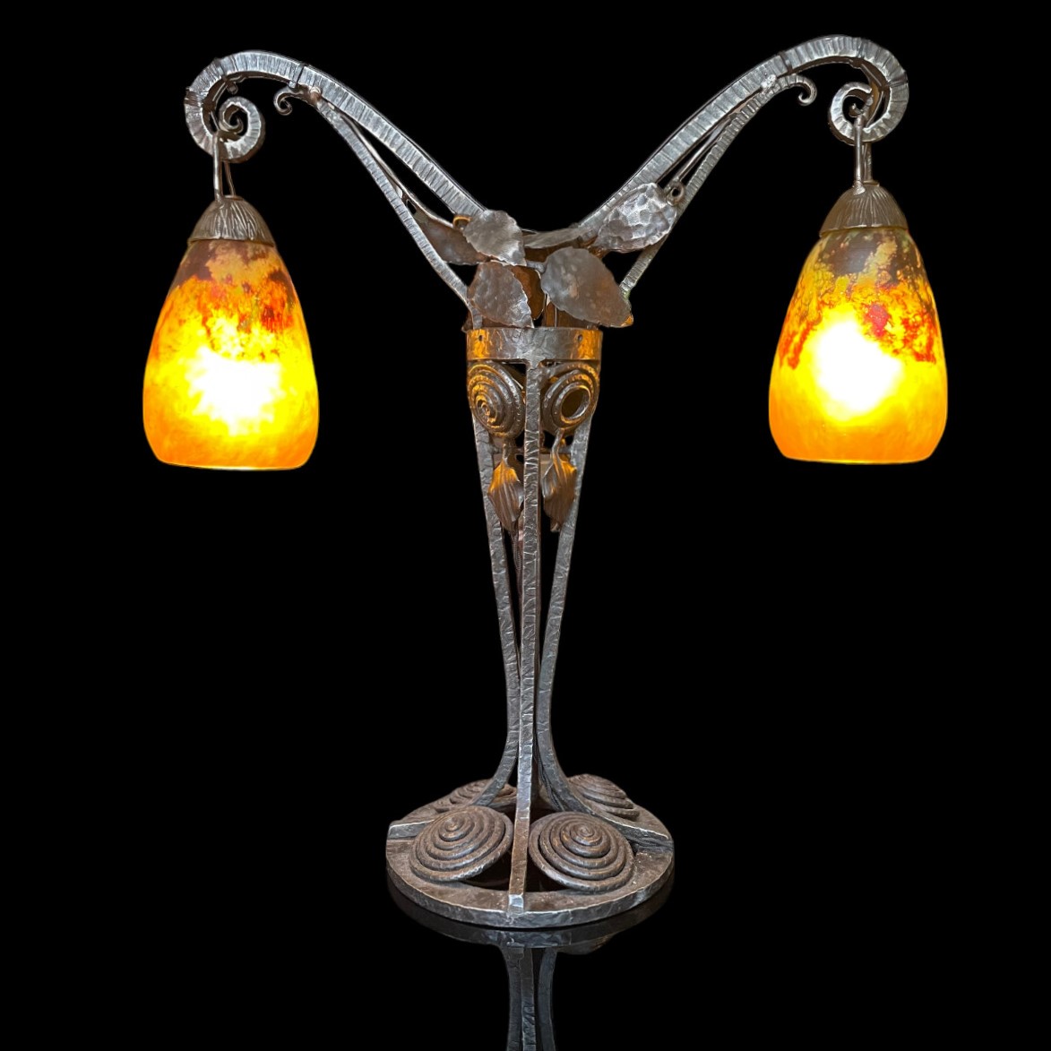 Lampe Daum Art Nouveau