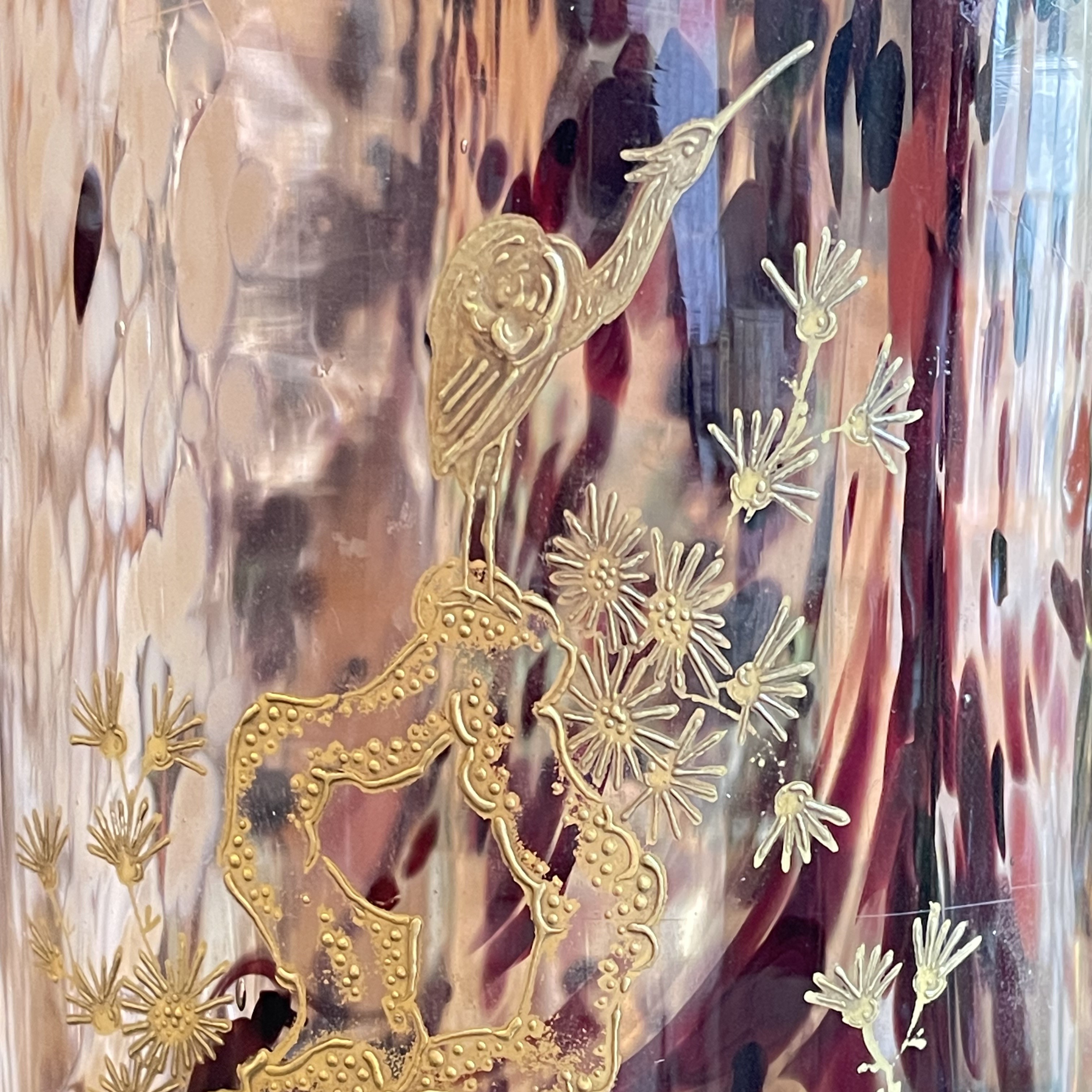 Vase japonisant Ernest Léveillé