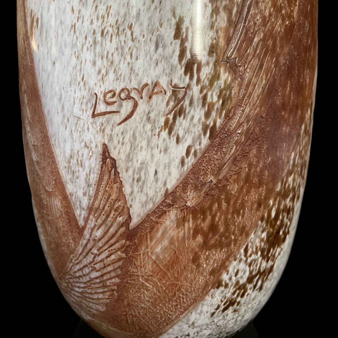 Grand Vase Art Déco Legras