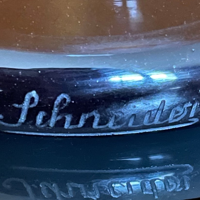 Grand Vase "Fleurettes" Schneider