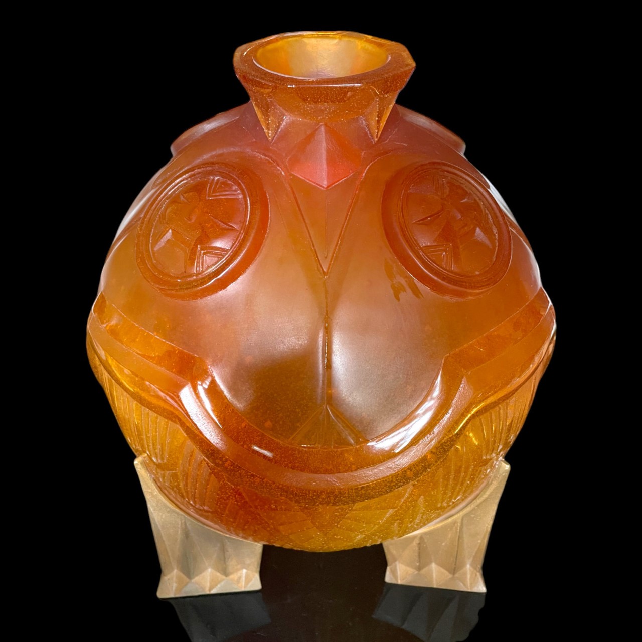 Vase "Salammbo" par Daum et Philippe Druillet, édition numérotée