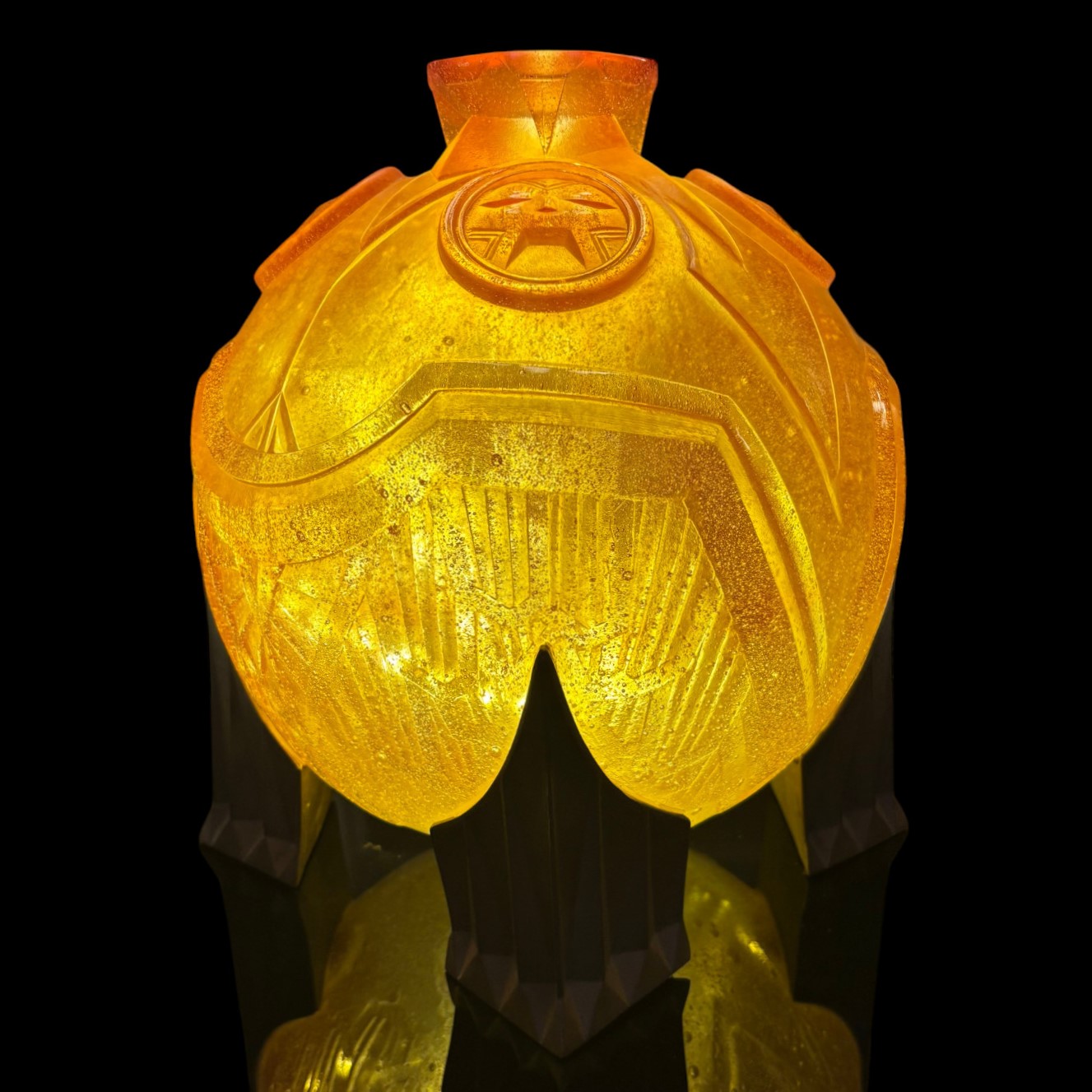 Vase "Salammbo" par Daum et Philippe Druillet, édition numérotée