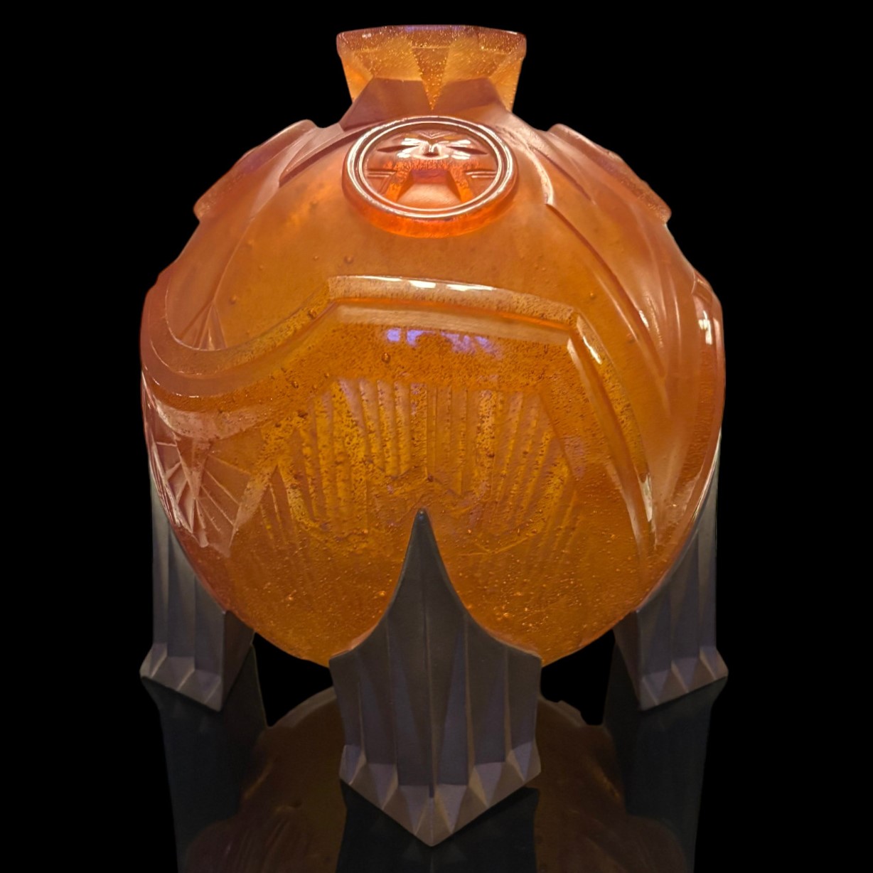 Vase "Salammbo" par Daum et Philippe Druillet, édition numérotée