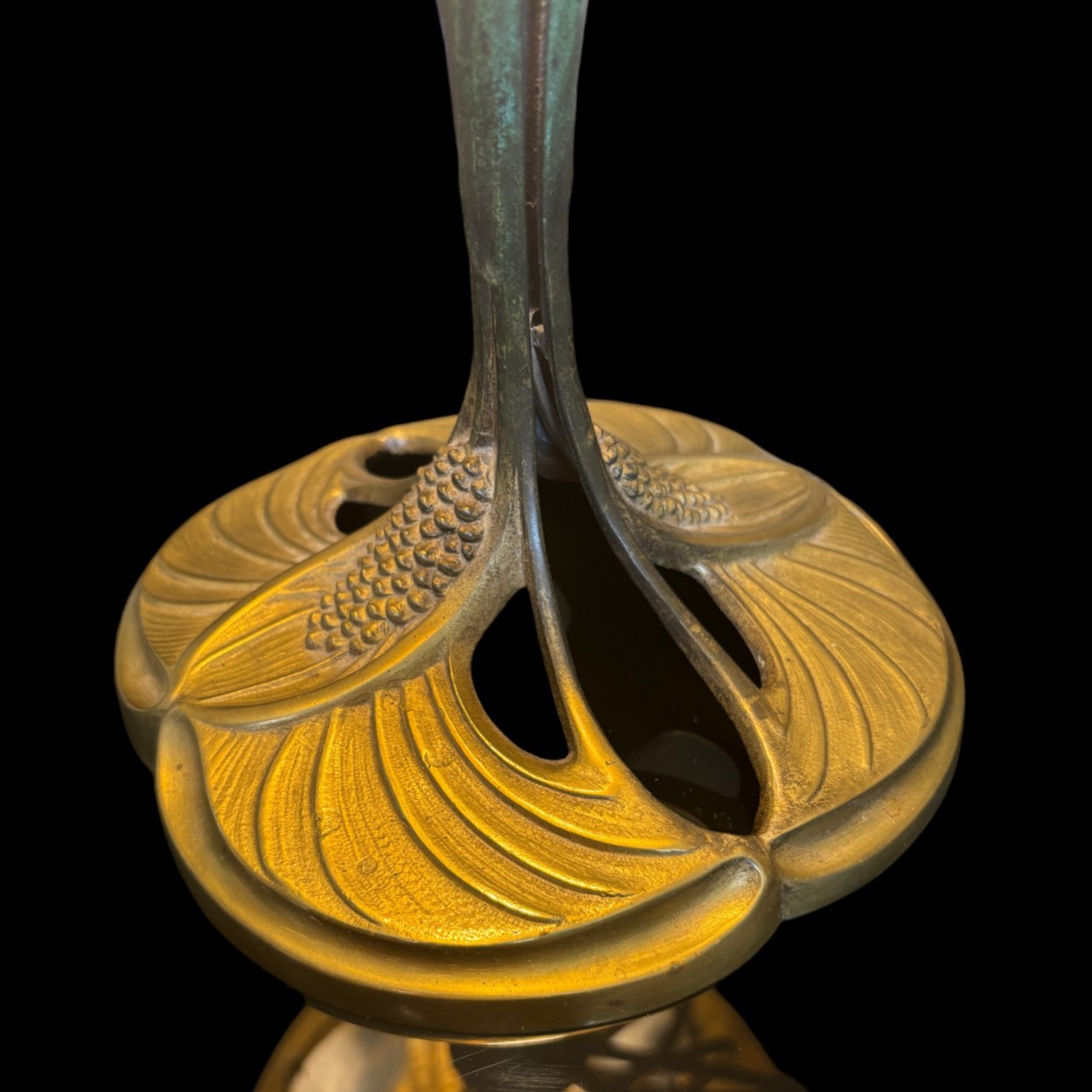 Lampe Leleu Art Nouveau