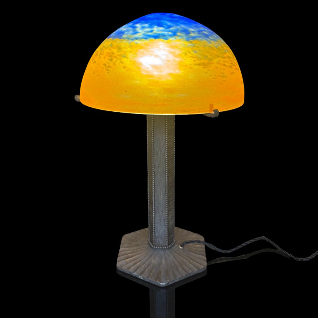 Lampe Art Déco Schneider