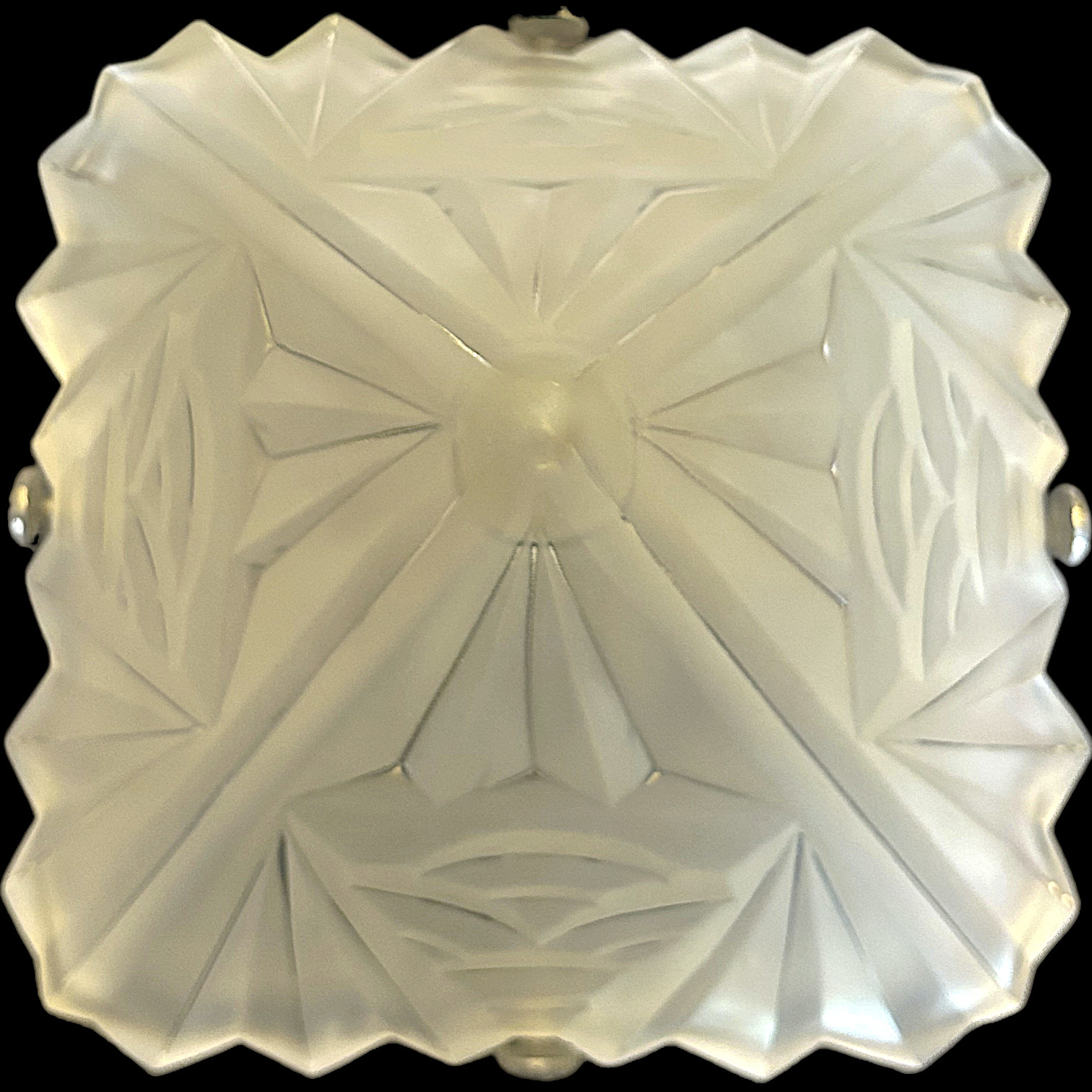 Grande lampe Art Déco Fag