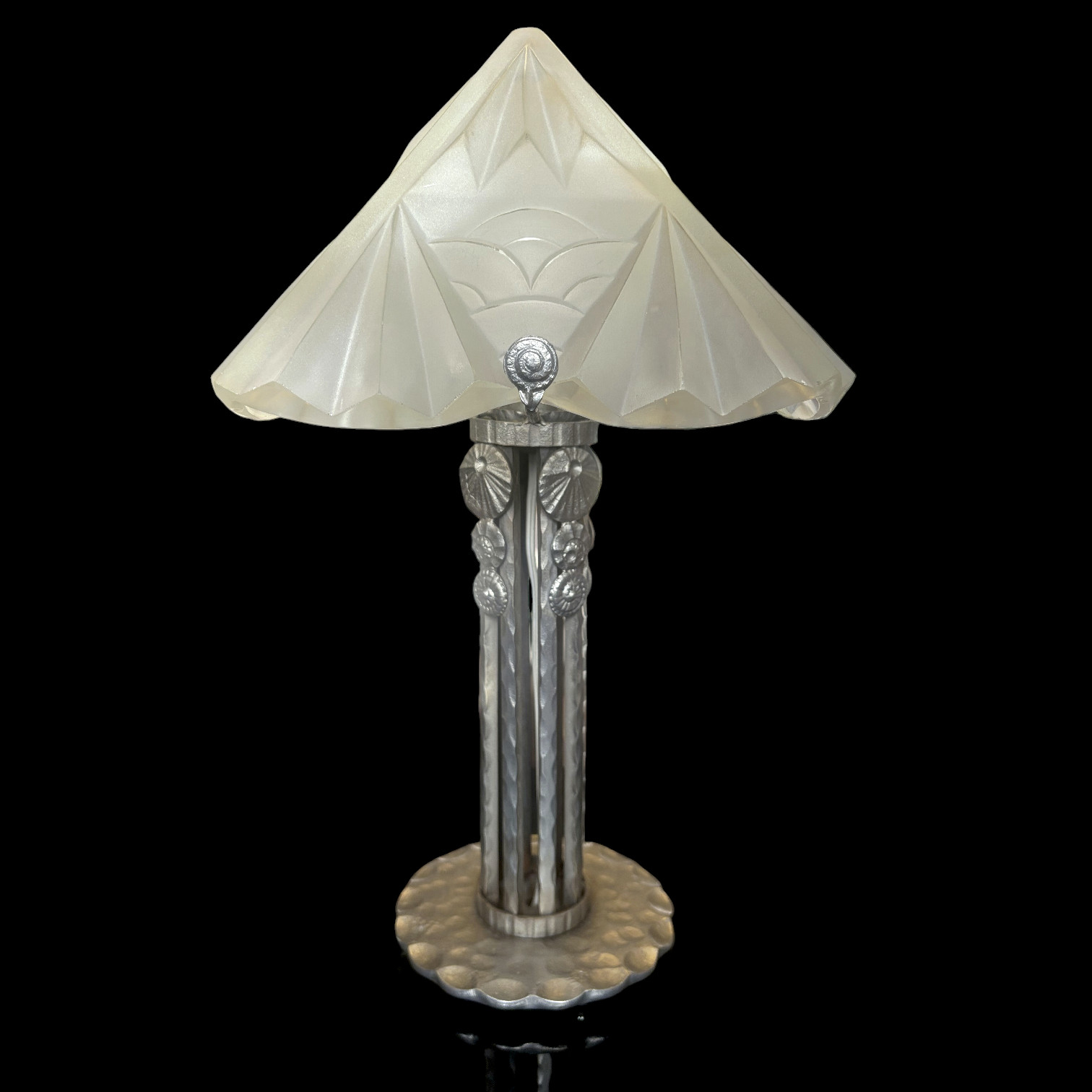 Grande lampe Art Déco Fag