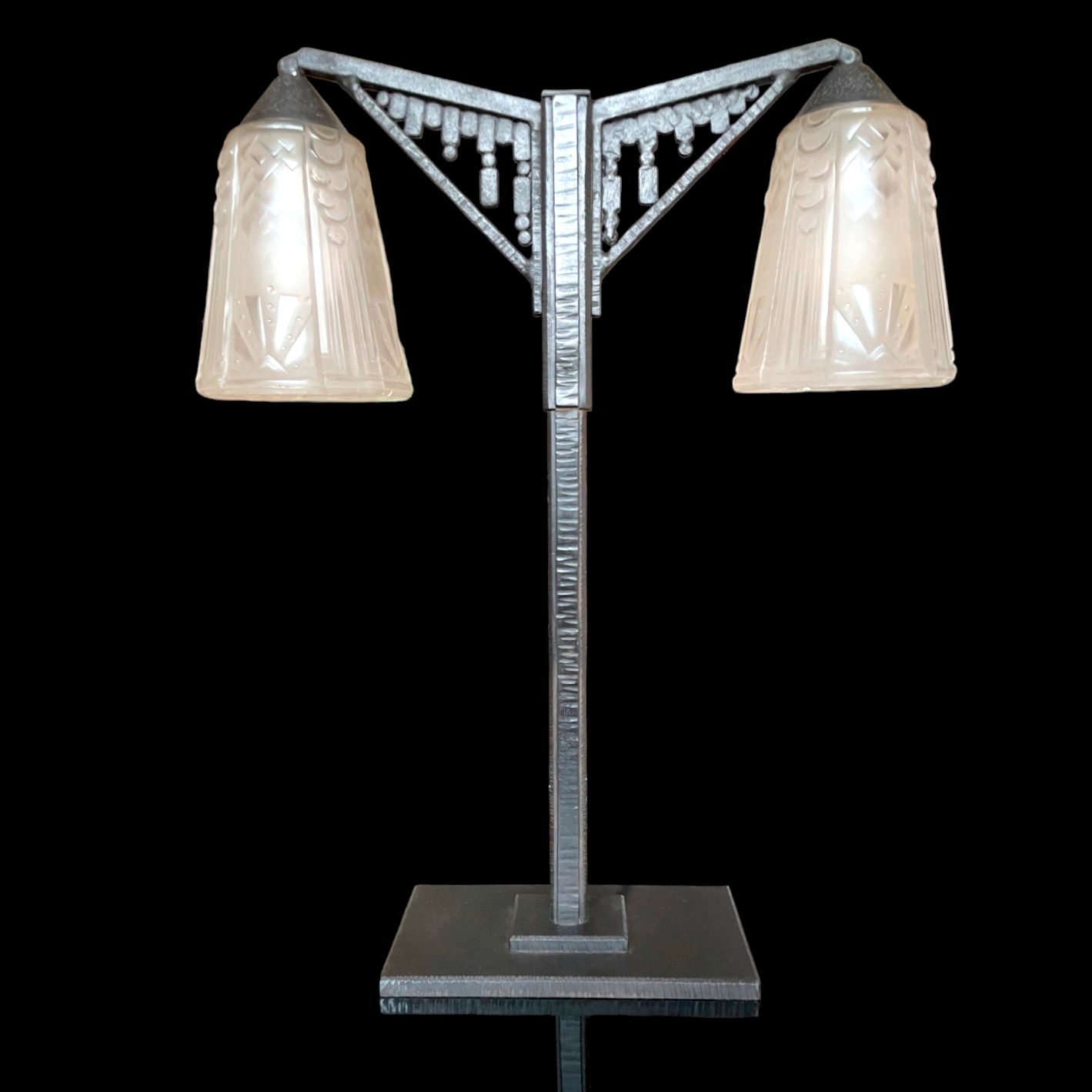 Lampe Muller Frères Art Déco vers 1919-1933