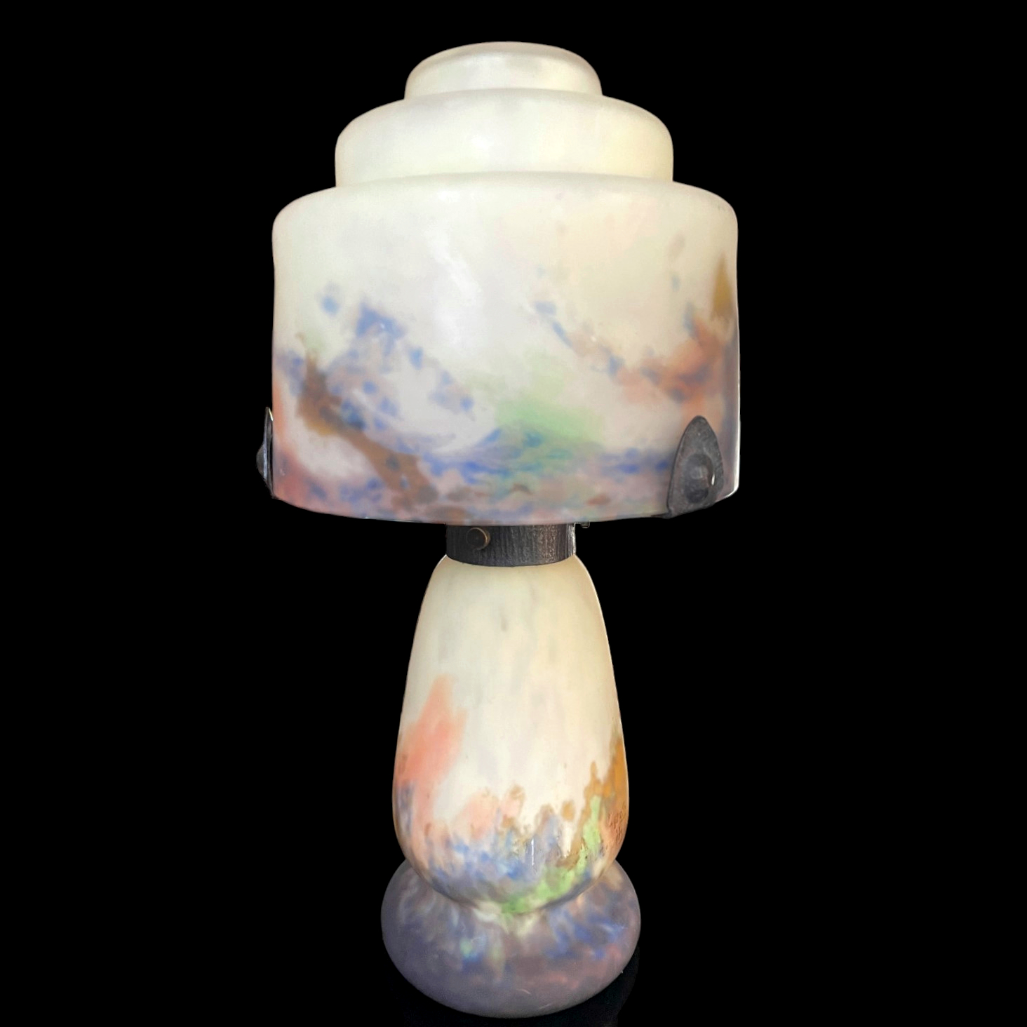 Lampe Muller Art déco