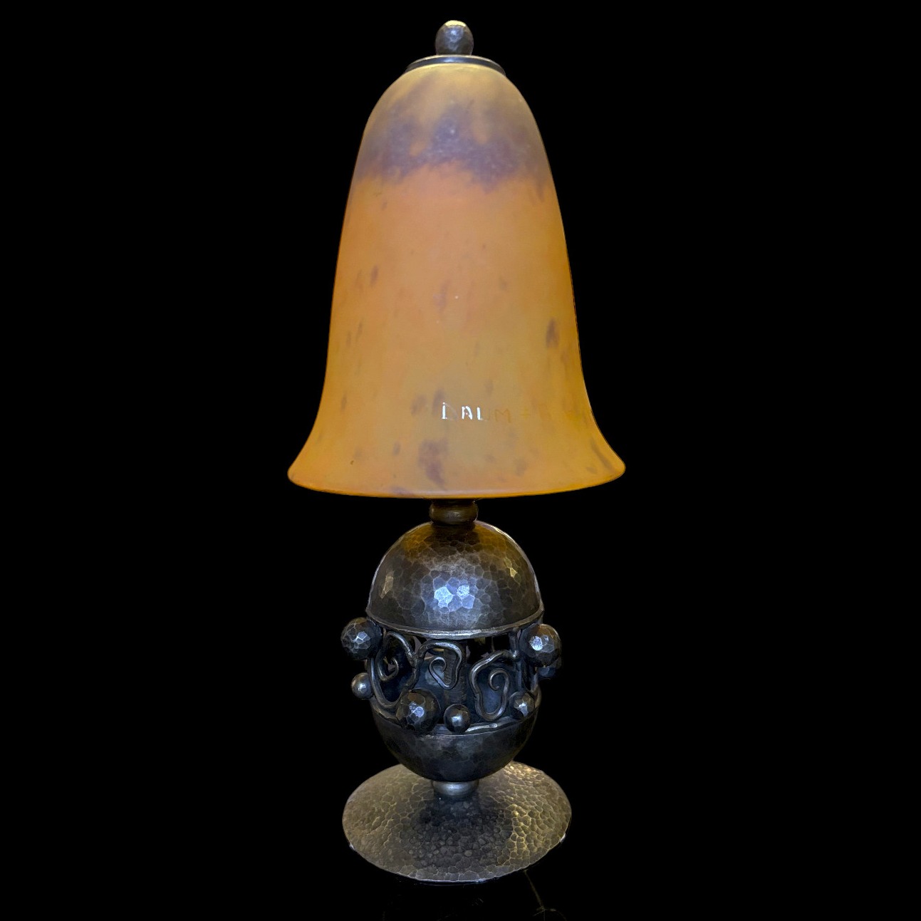 Lampe Art Déco Daum et Edgar Brandt