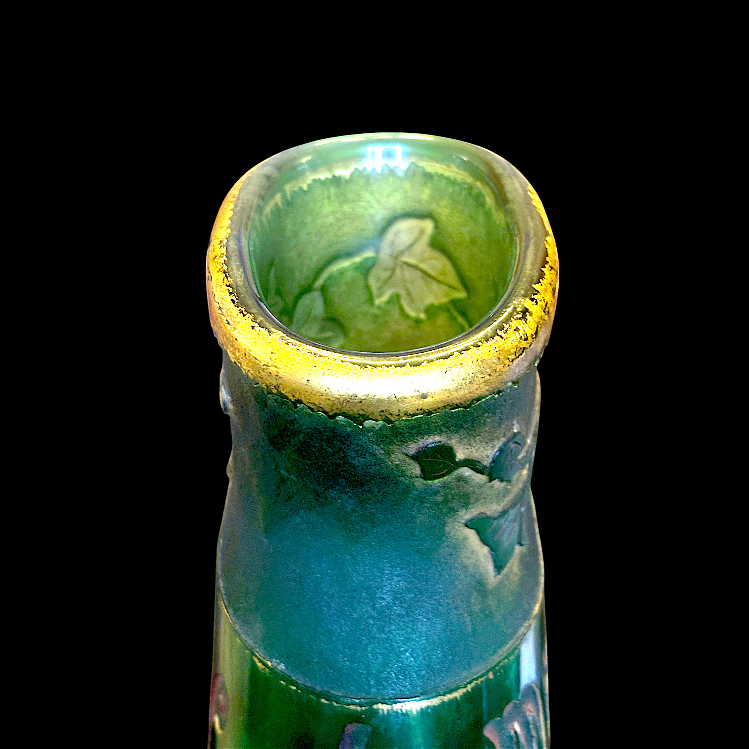 Vase parlant de Daum circa 1885