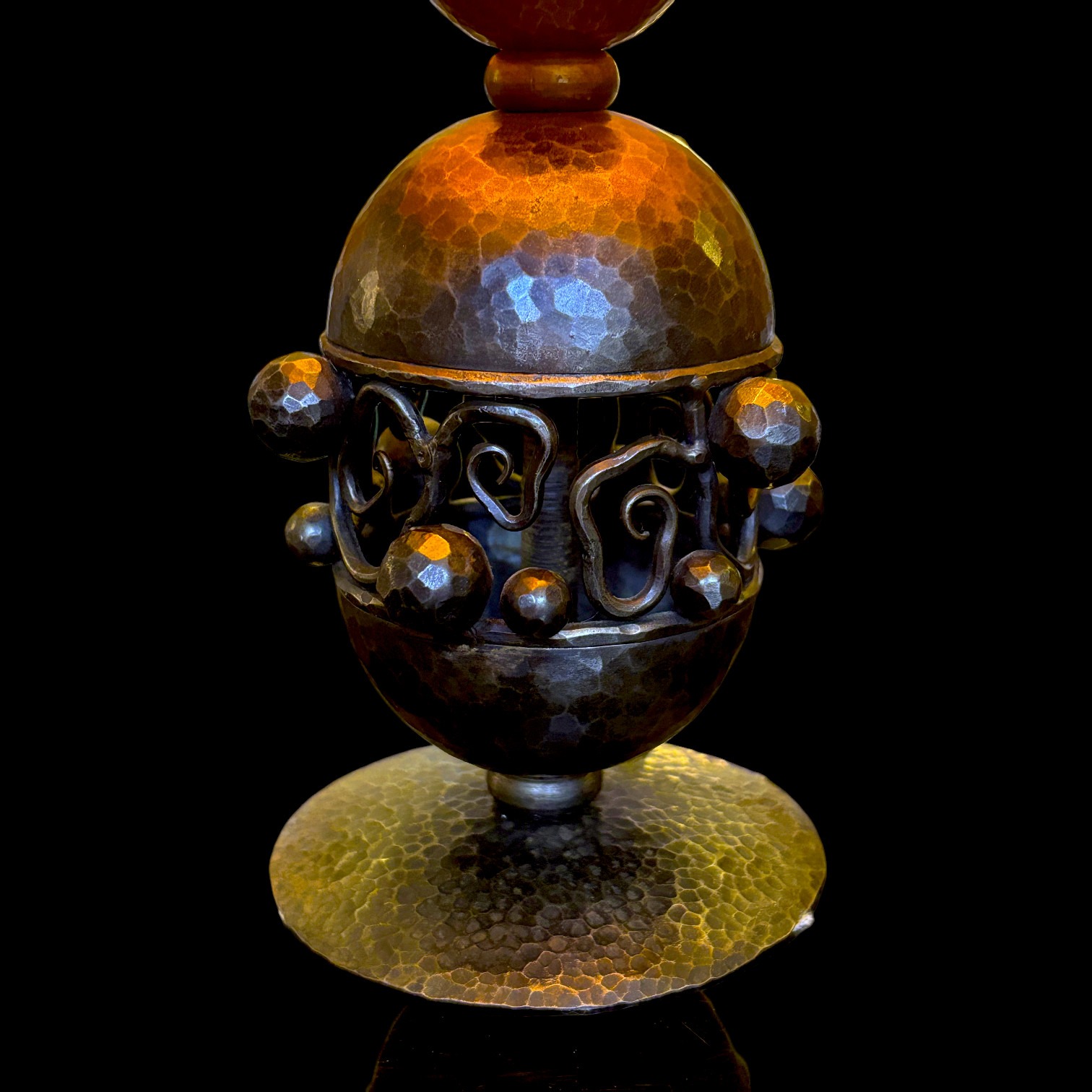 Lampe Art Déco Daum et Edgar Brandt