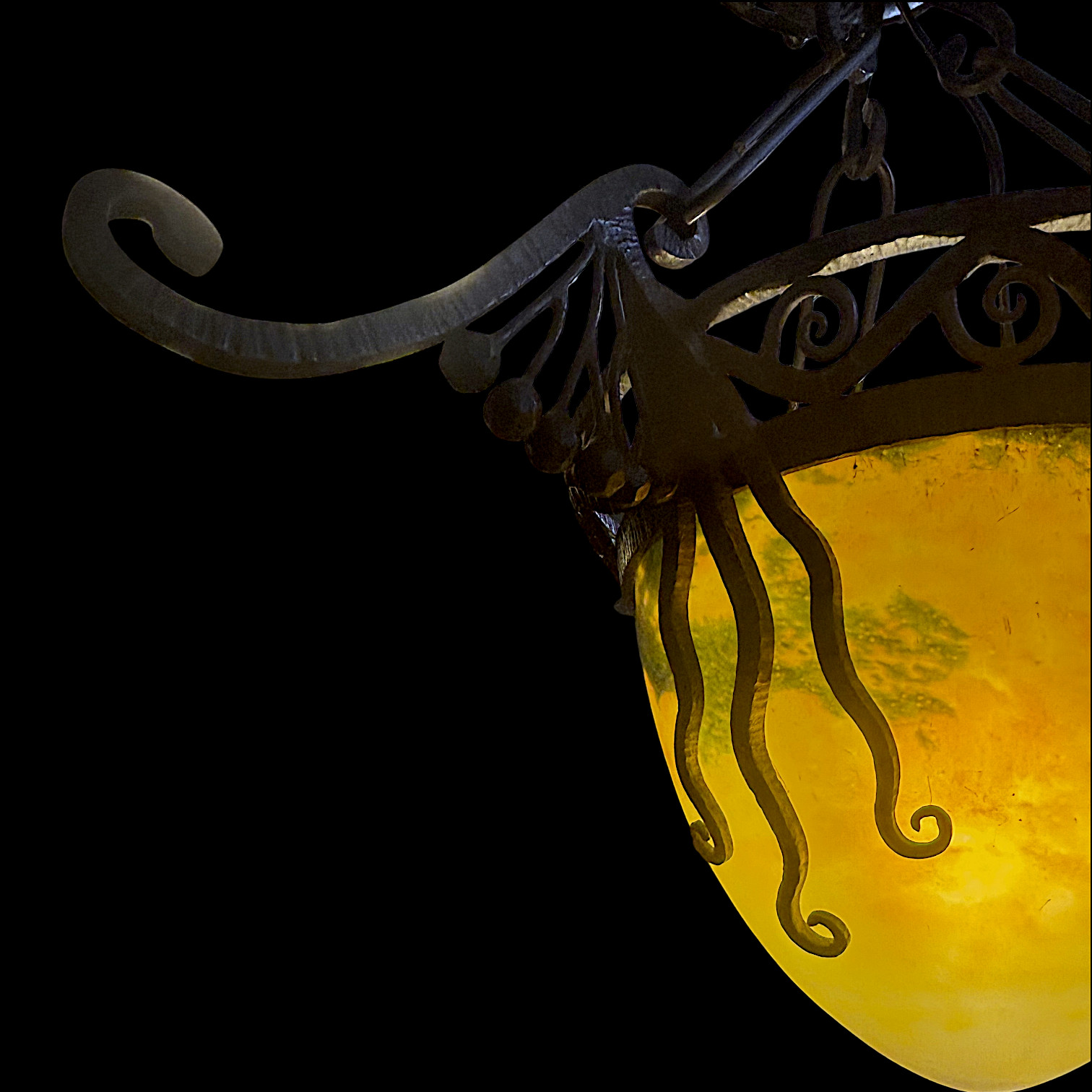 Lustre Muller Freres Art Deco 1930