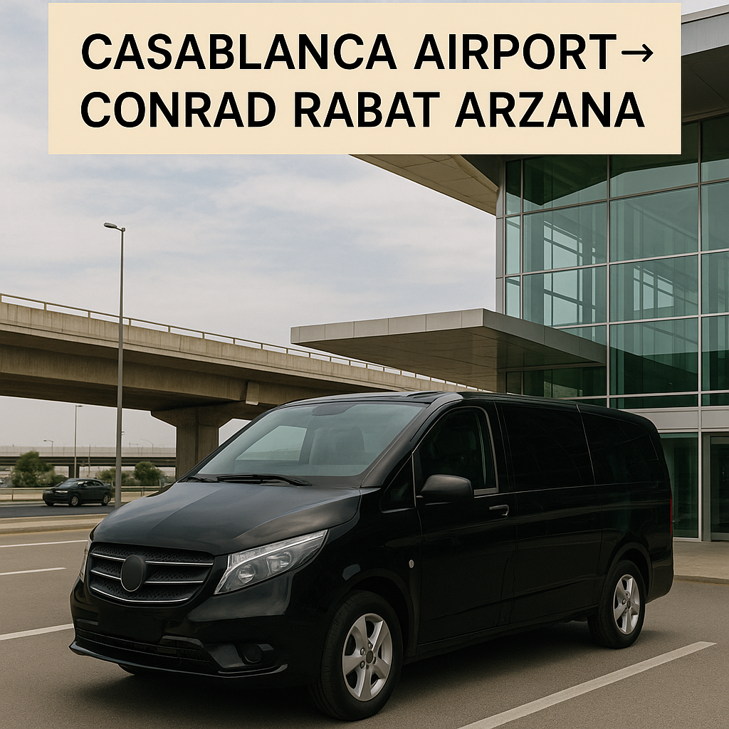 Private Airport Transfer from Casablanca - 2 Sits