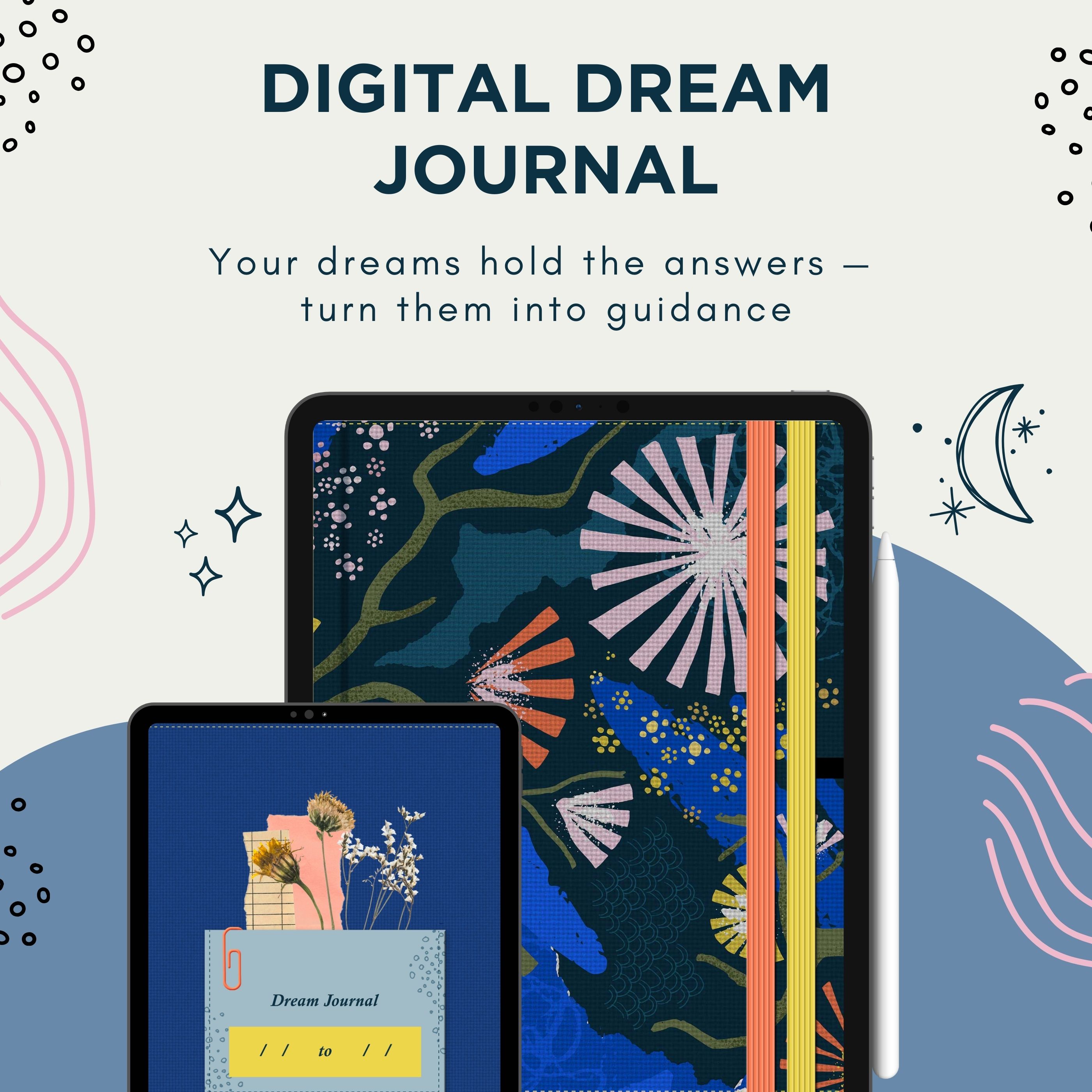 Digital Dream Journal & Self-Discovery Planner 