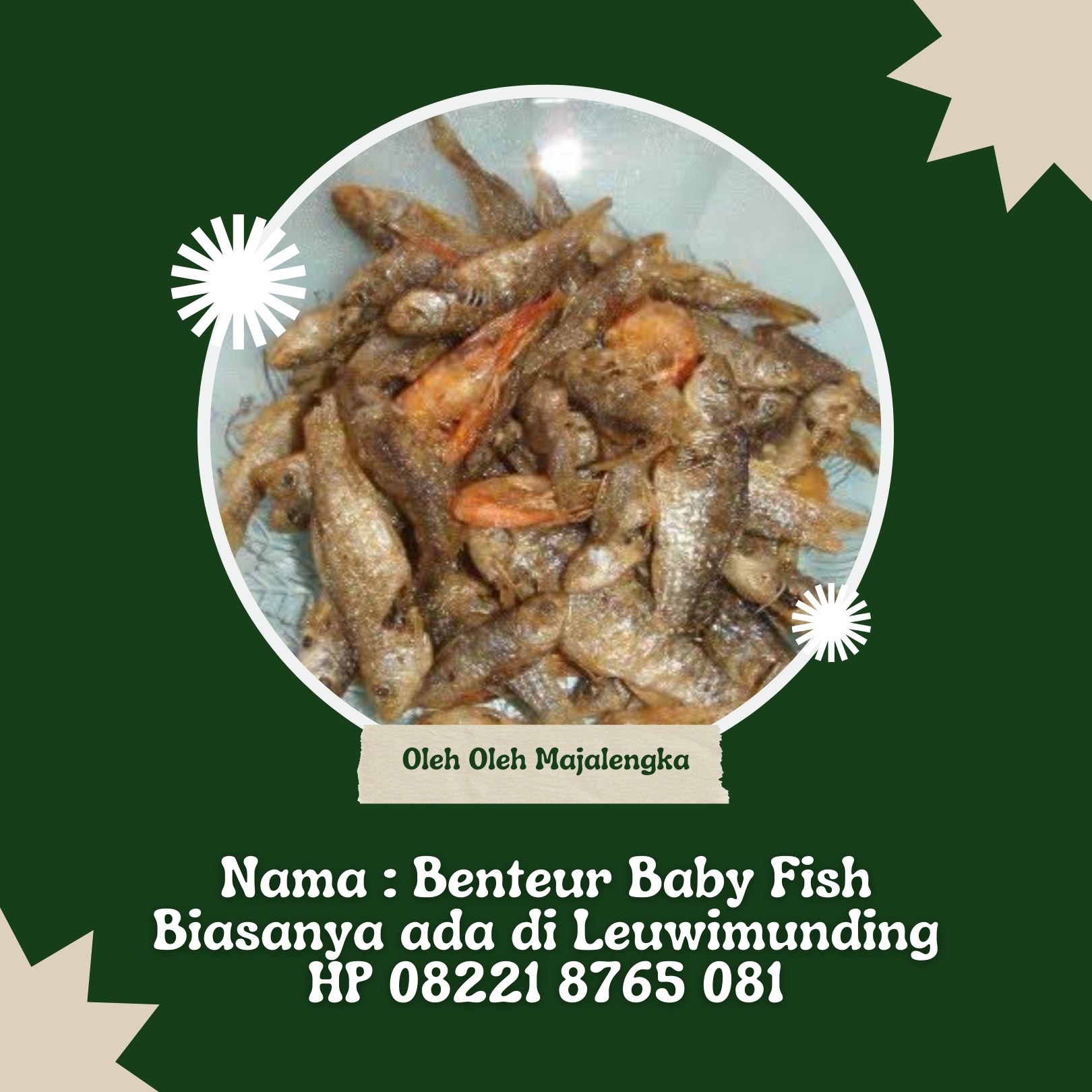 BENTEUR BABY FISH LANGSUNG DARI SUNGAI