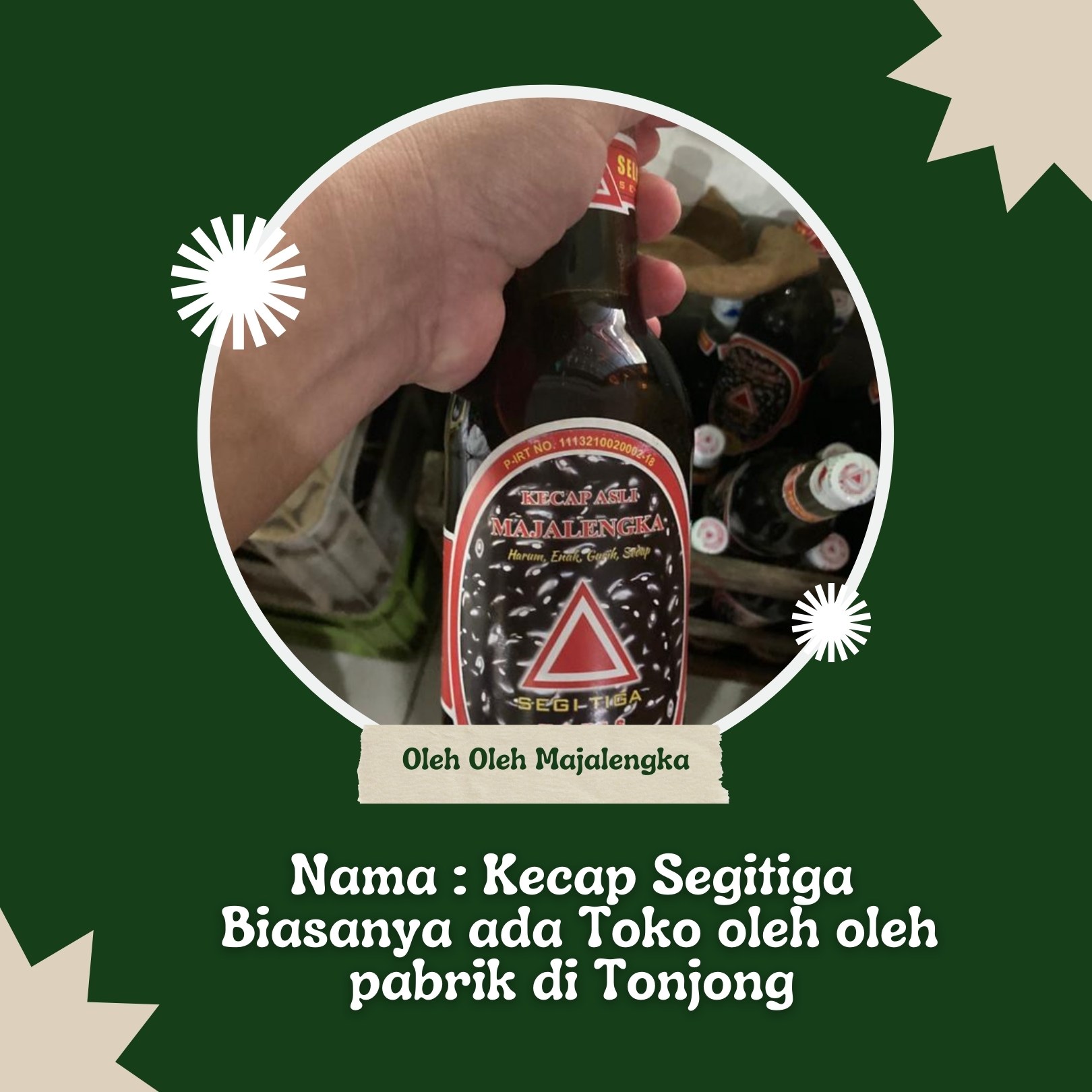 KECAP SEGITIGA MAJALENGKA LANGSUNG PABRIK